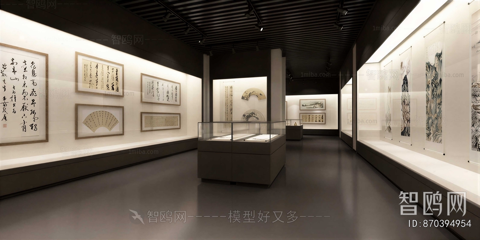 New Chinese Style Exhibition Hall
