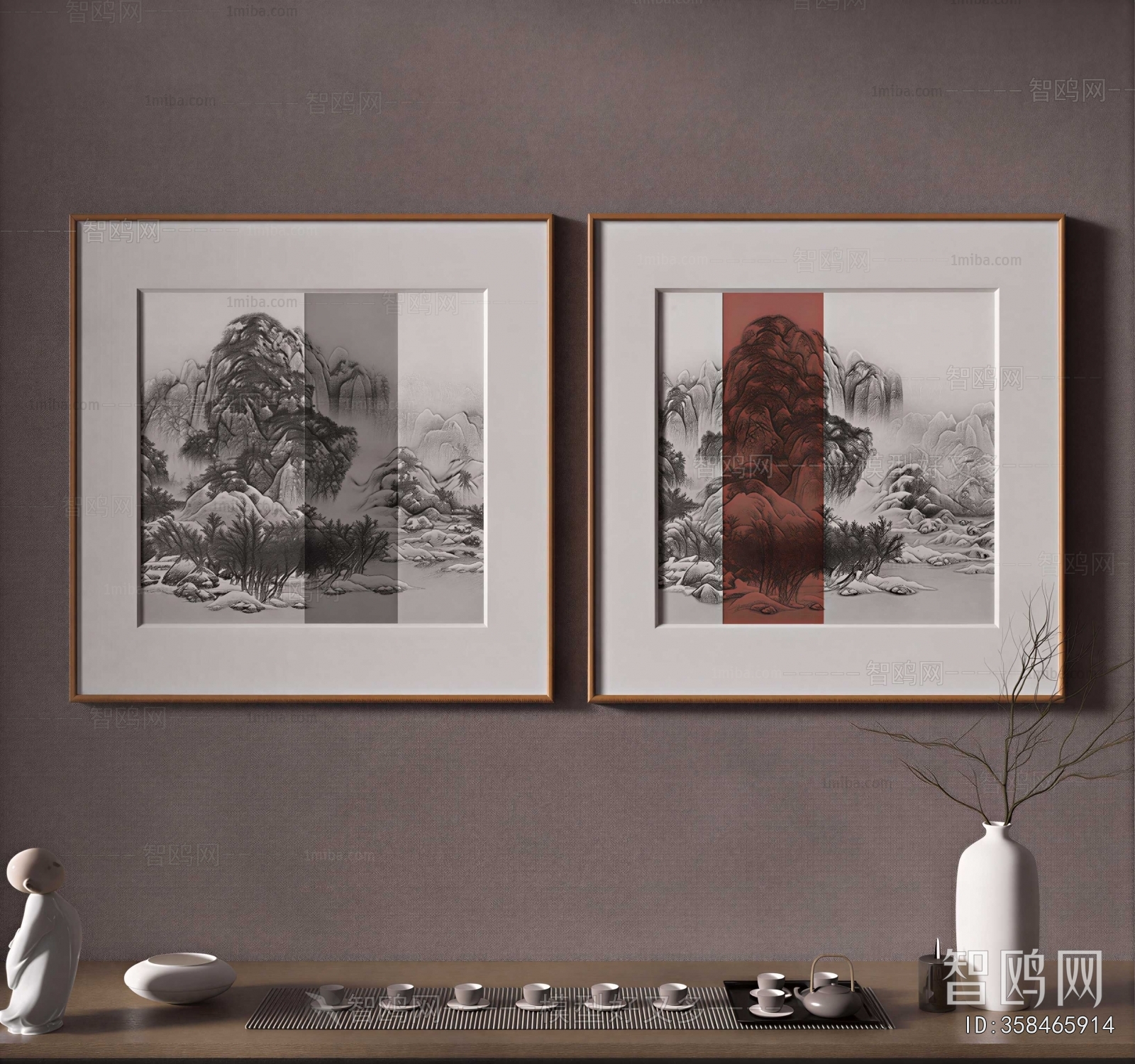 New Chinese Style Painting