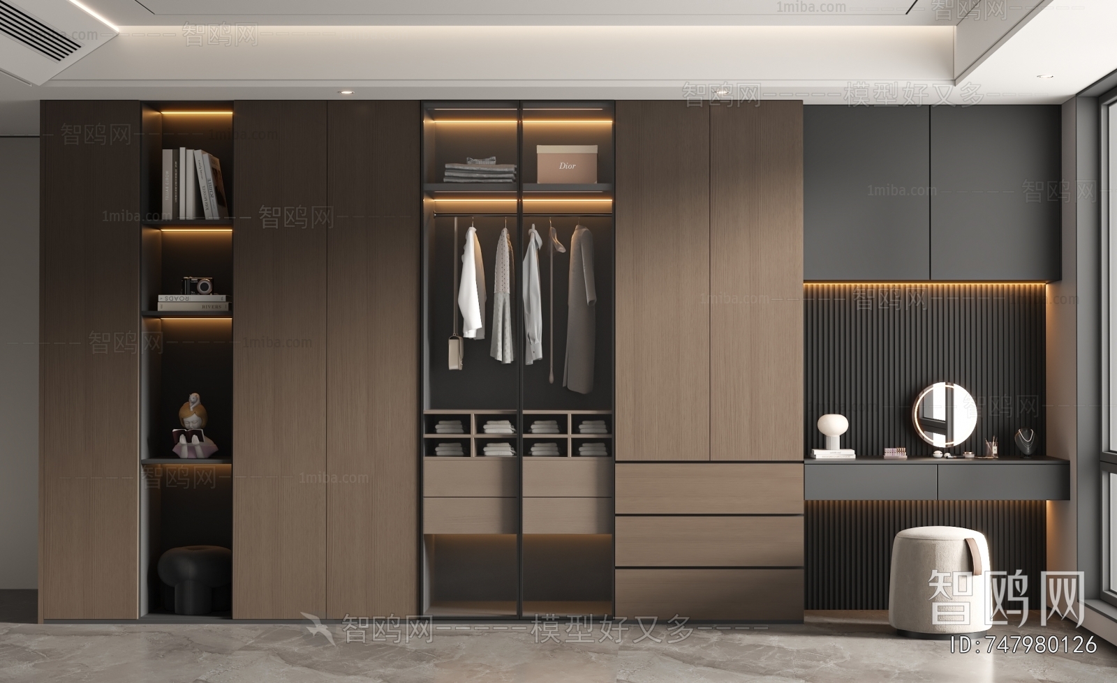 Modern The Wardrobe