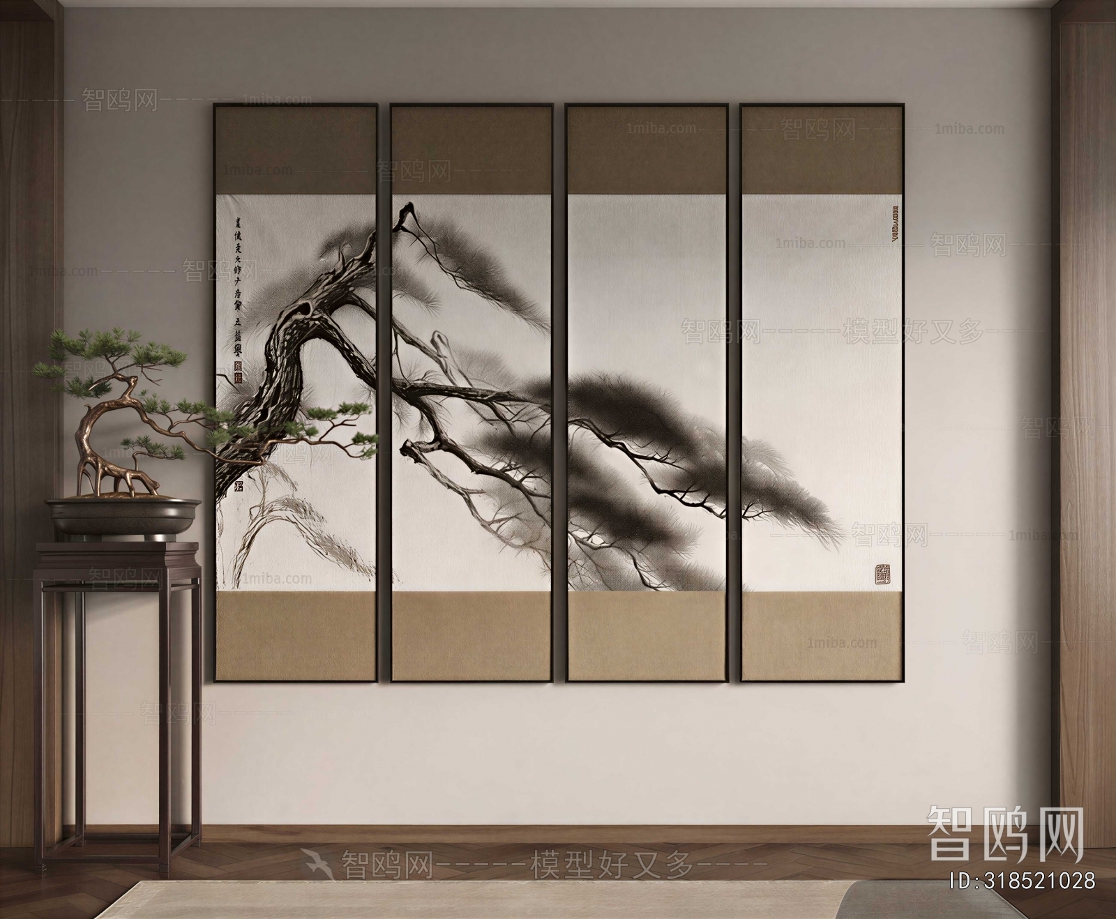 New Chinese Style Painting