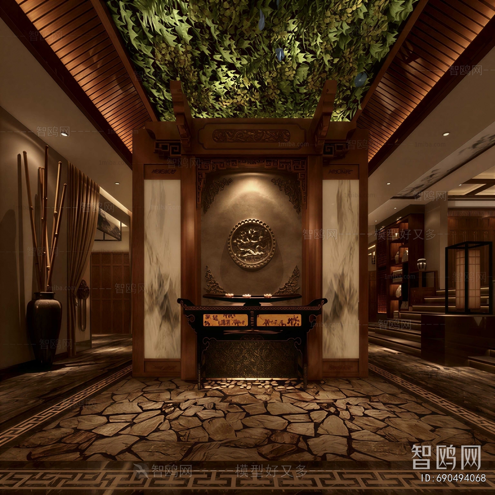 New Chinese Style Club Space