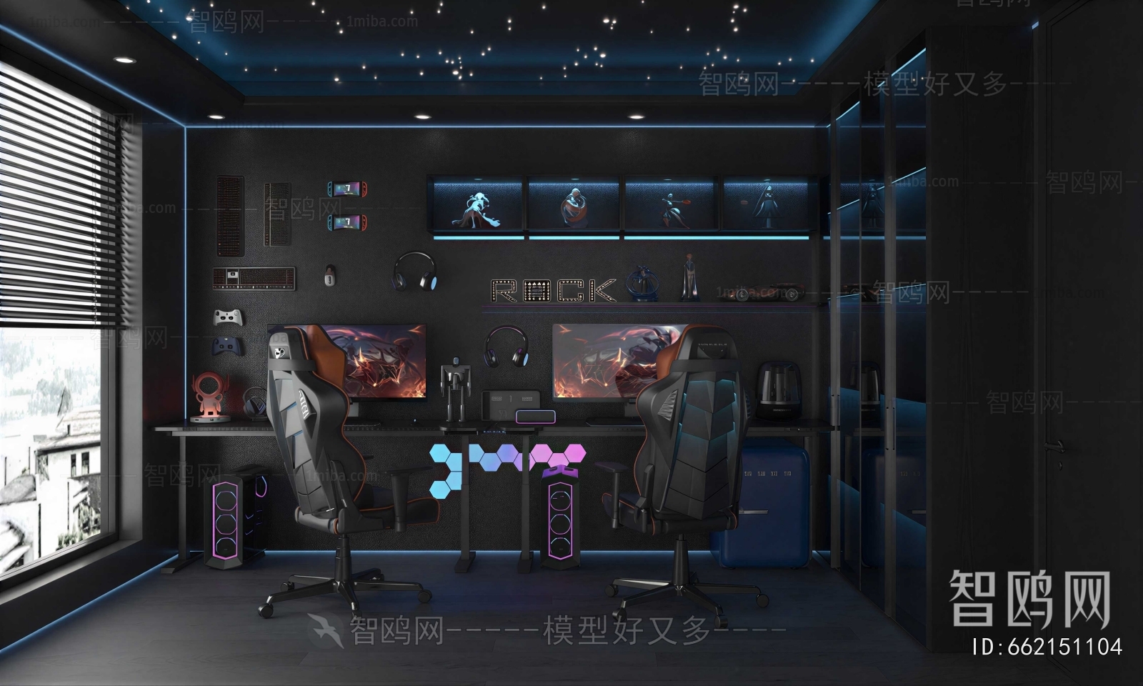 Modern E-sports Room