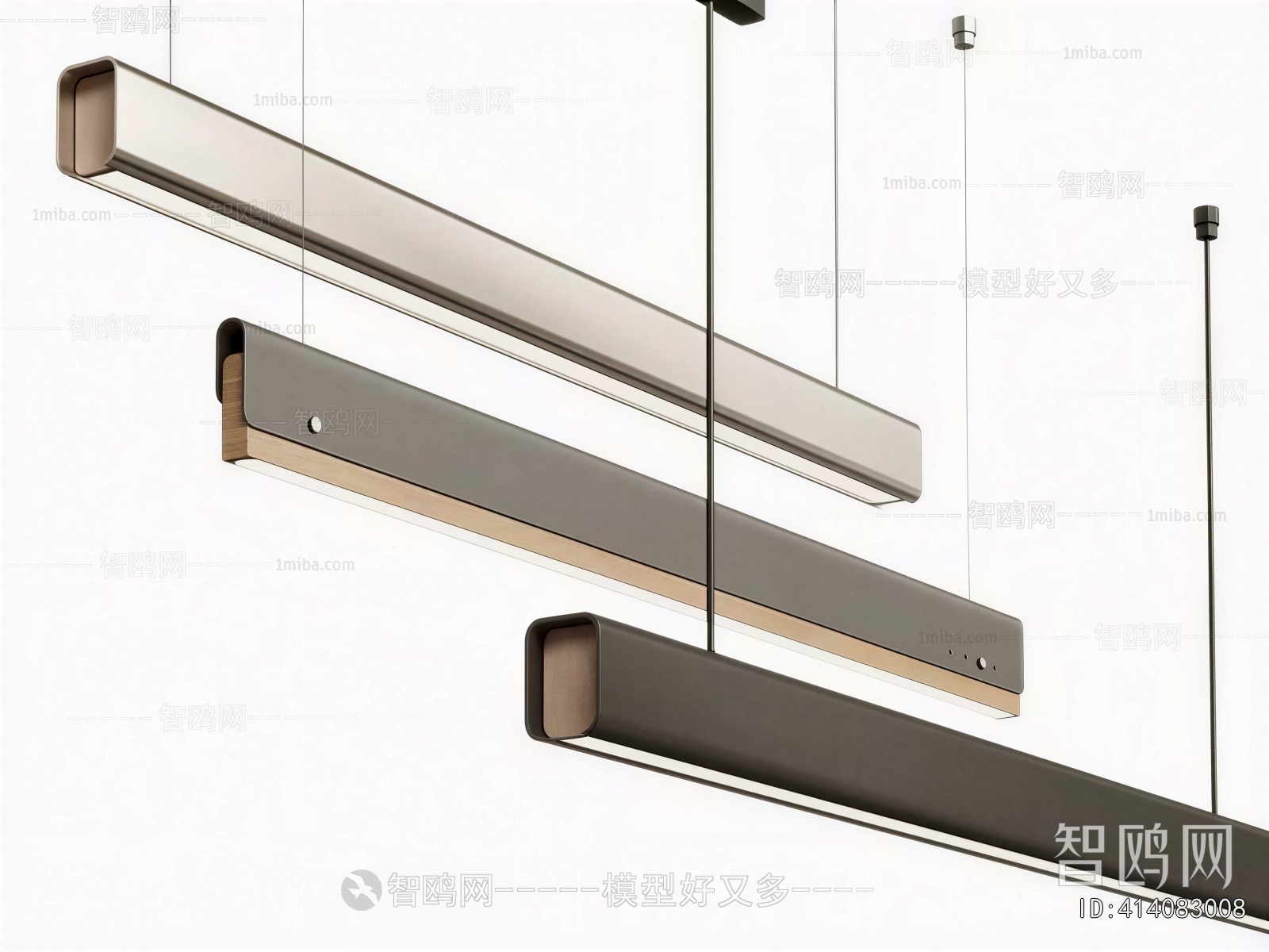 New Chinese Style Long Chandelier