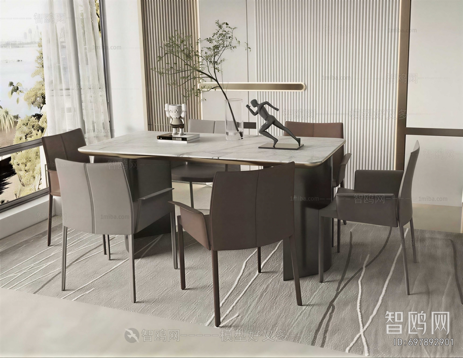 Modern Dining Table And Chairs