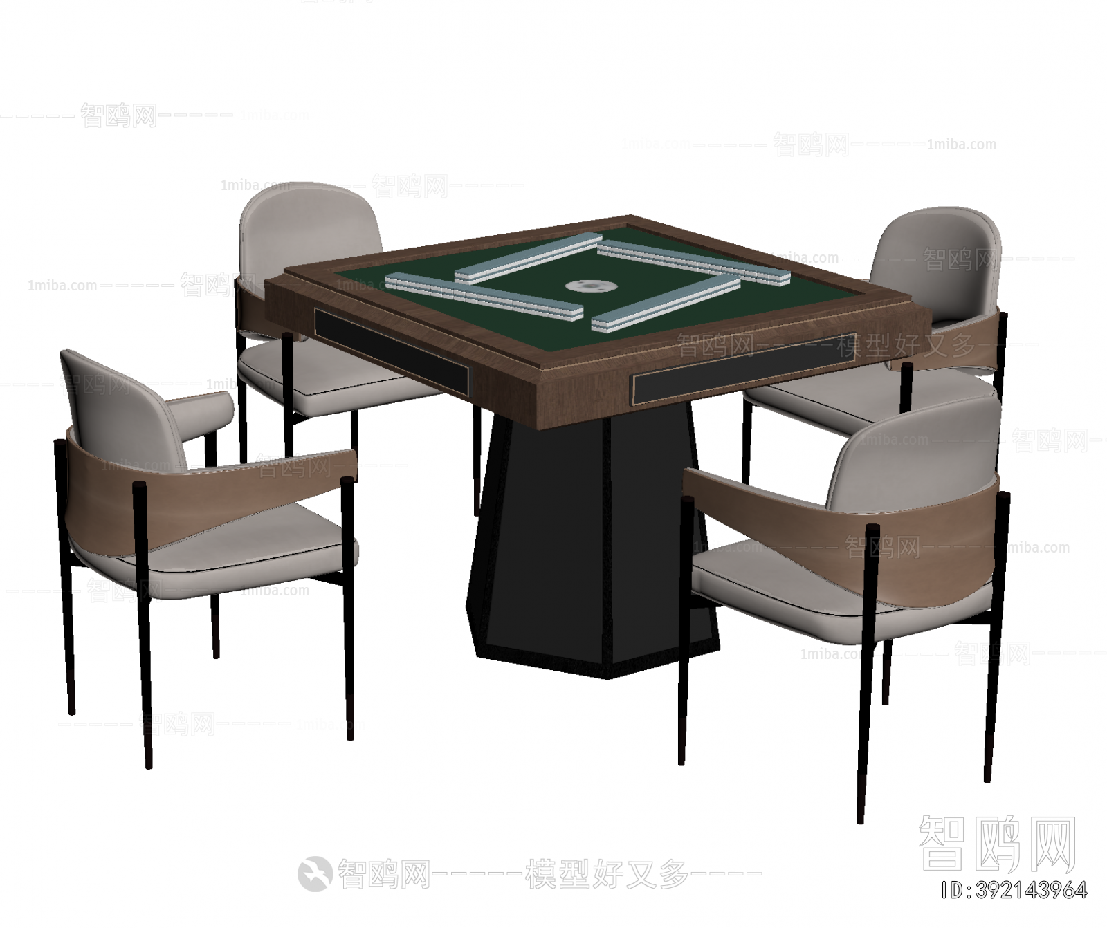 Modern Mahjong Tables And Chairs
