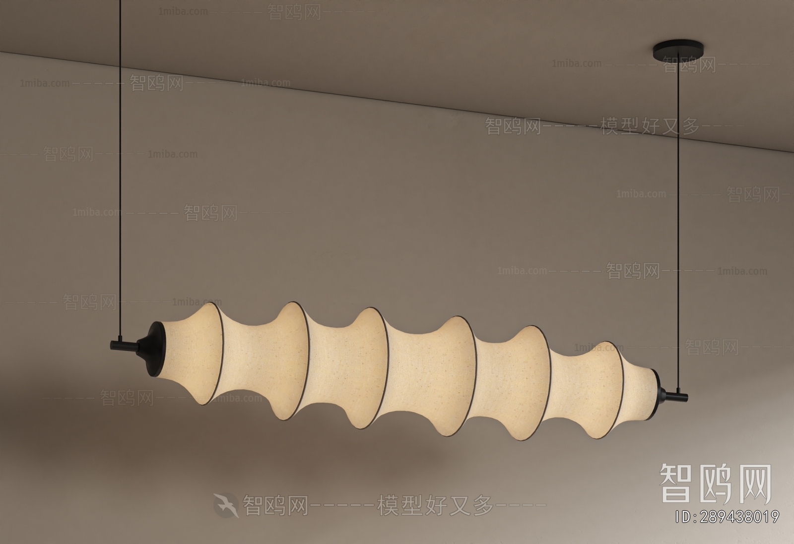 Modern Long Chandelier