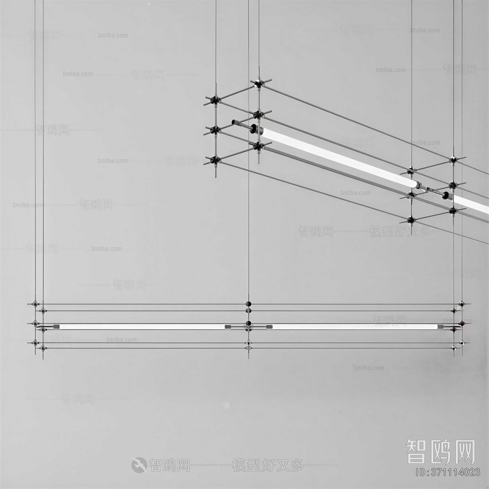 Modern Long Chandelier