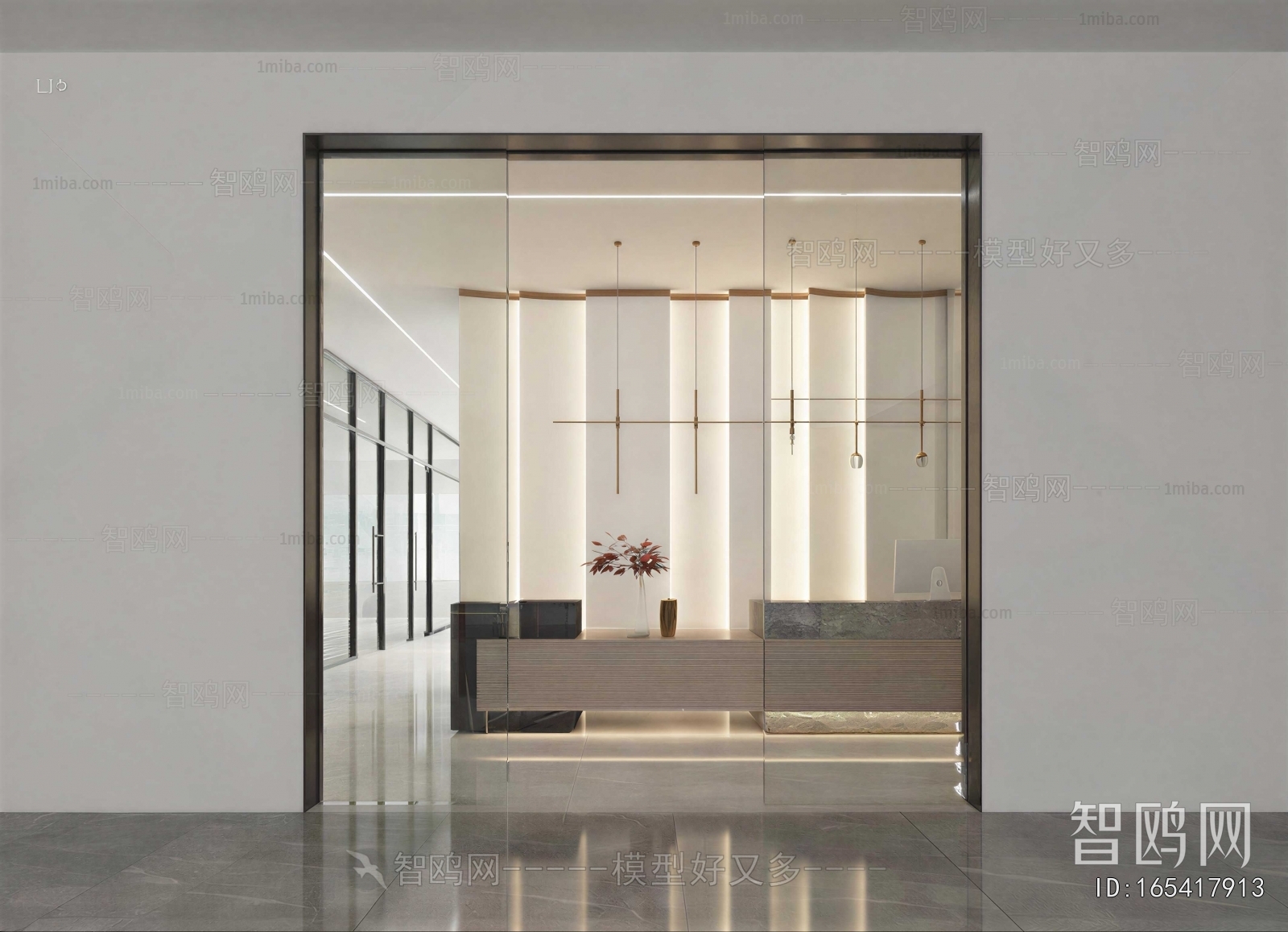 Modern Double Door