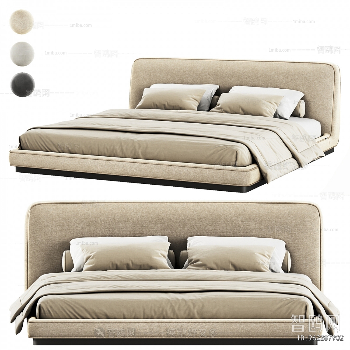 Modern Double Bed