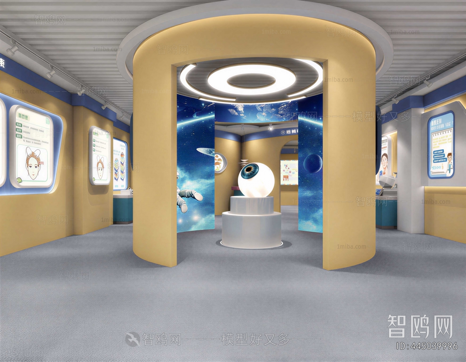 New Chinese Style Exhibition Hall