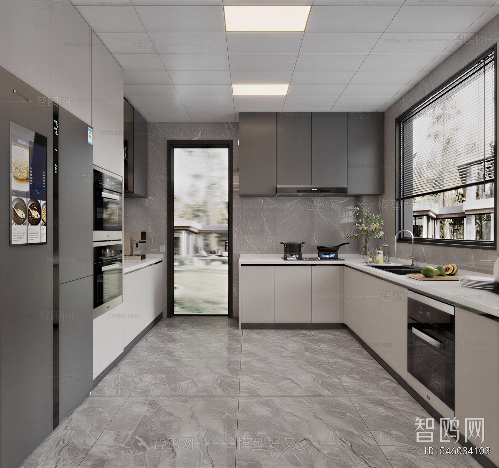 Modern The Kitchen