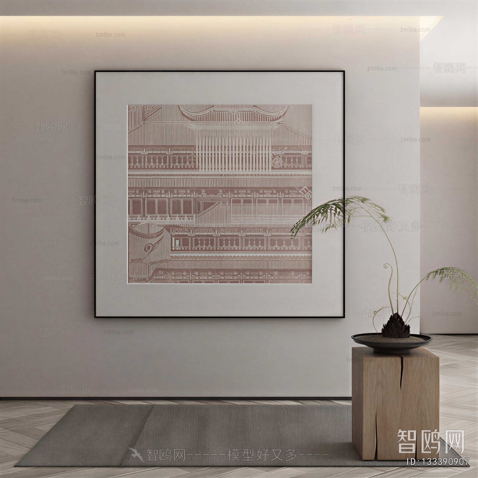 New Chinese Style Painting