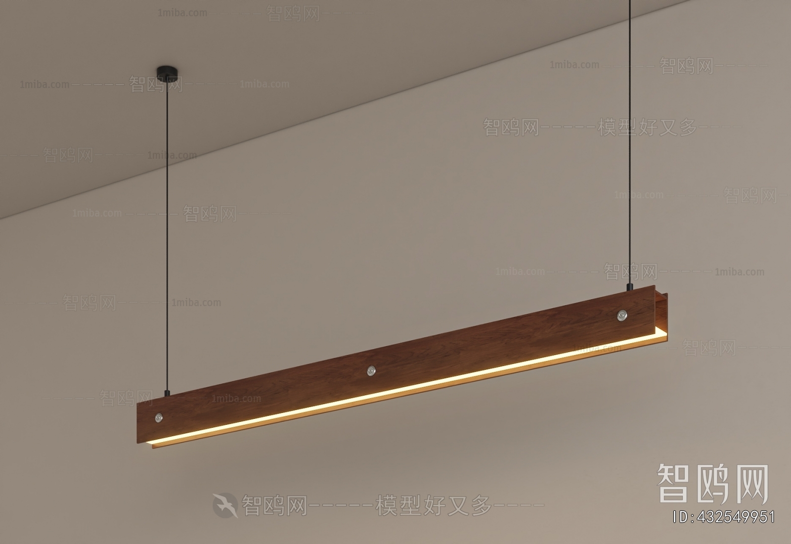 Modern Long Chandelier