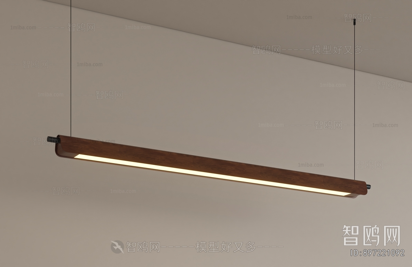 Modern Long Chandelier
