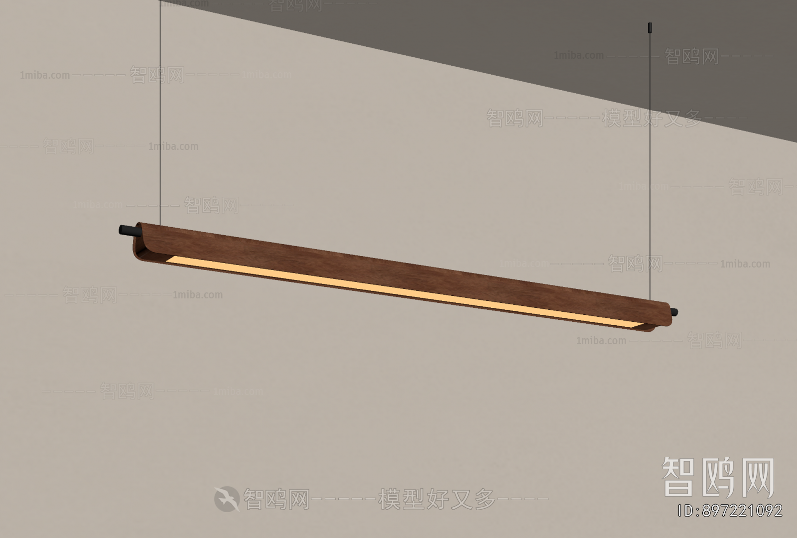 Modern Long Chandelier