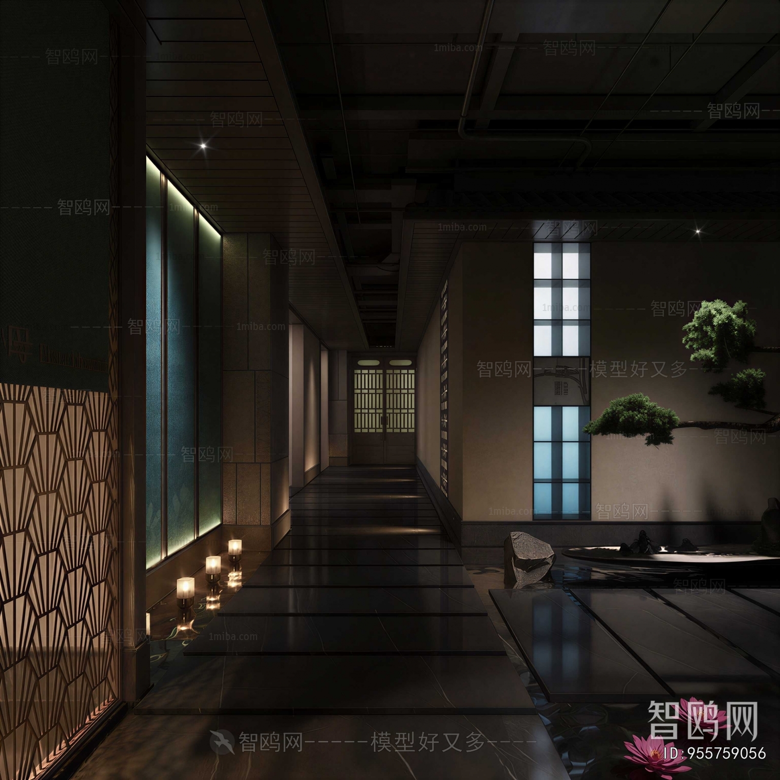 New Chinese Style Corridor/elevator Hall