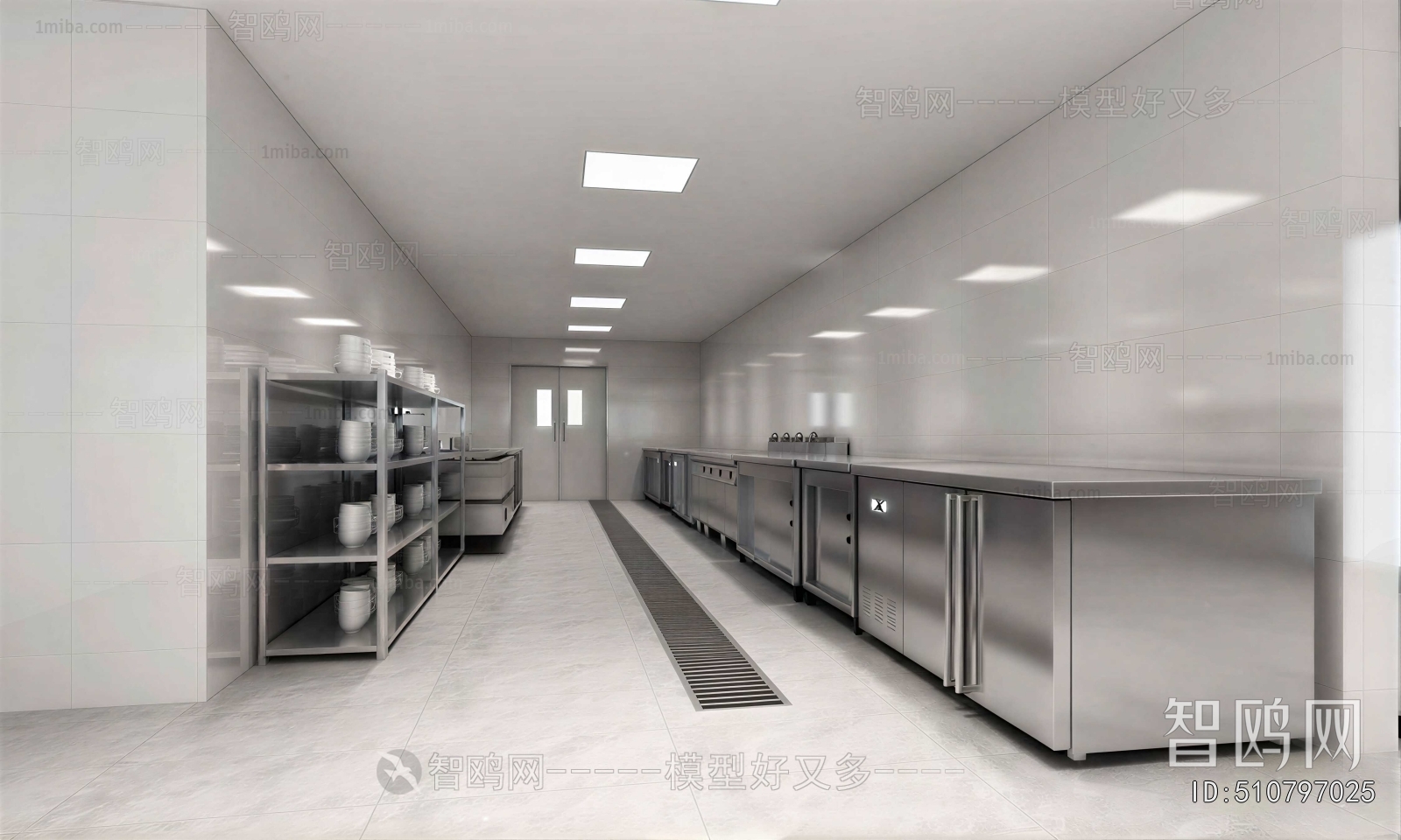 Modern Central Kitchen