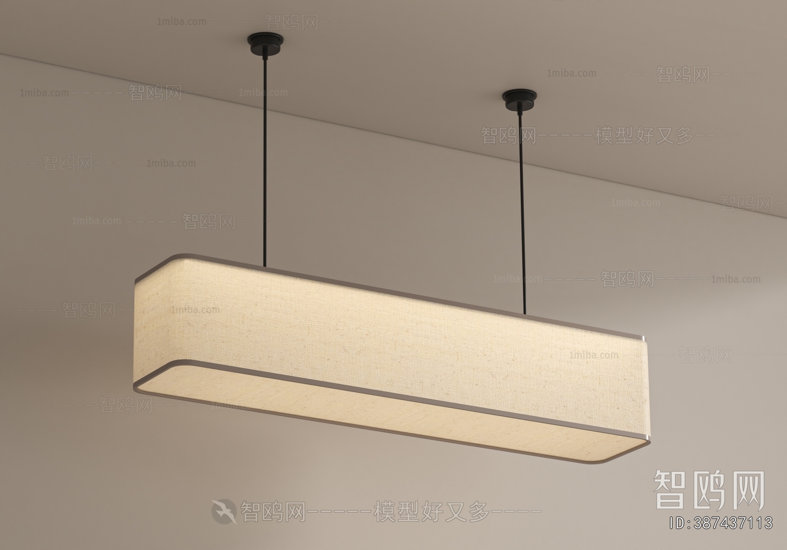 Modern Long Chandelier