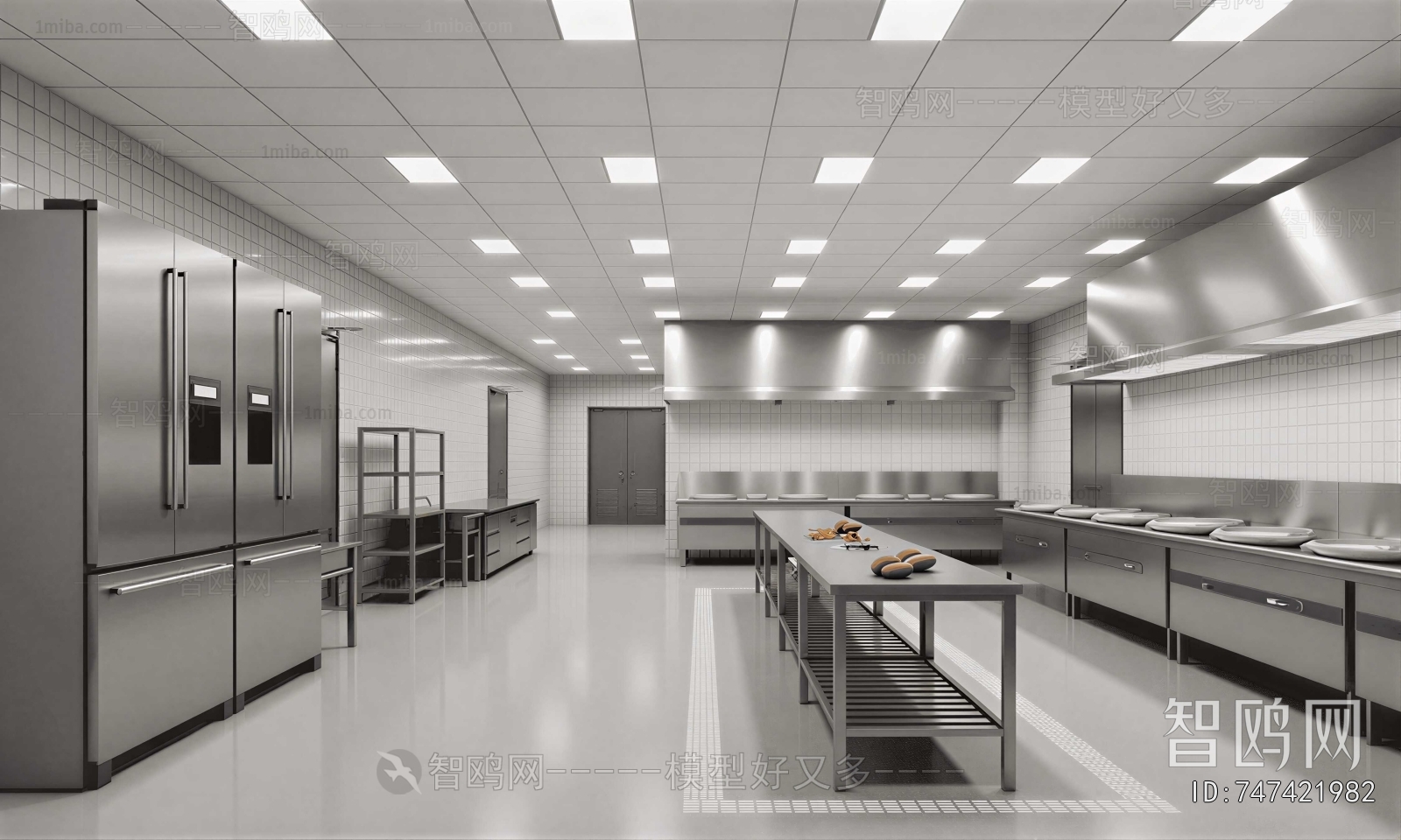 Modern Central Kitchen