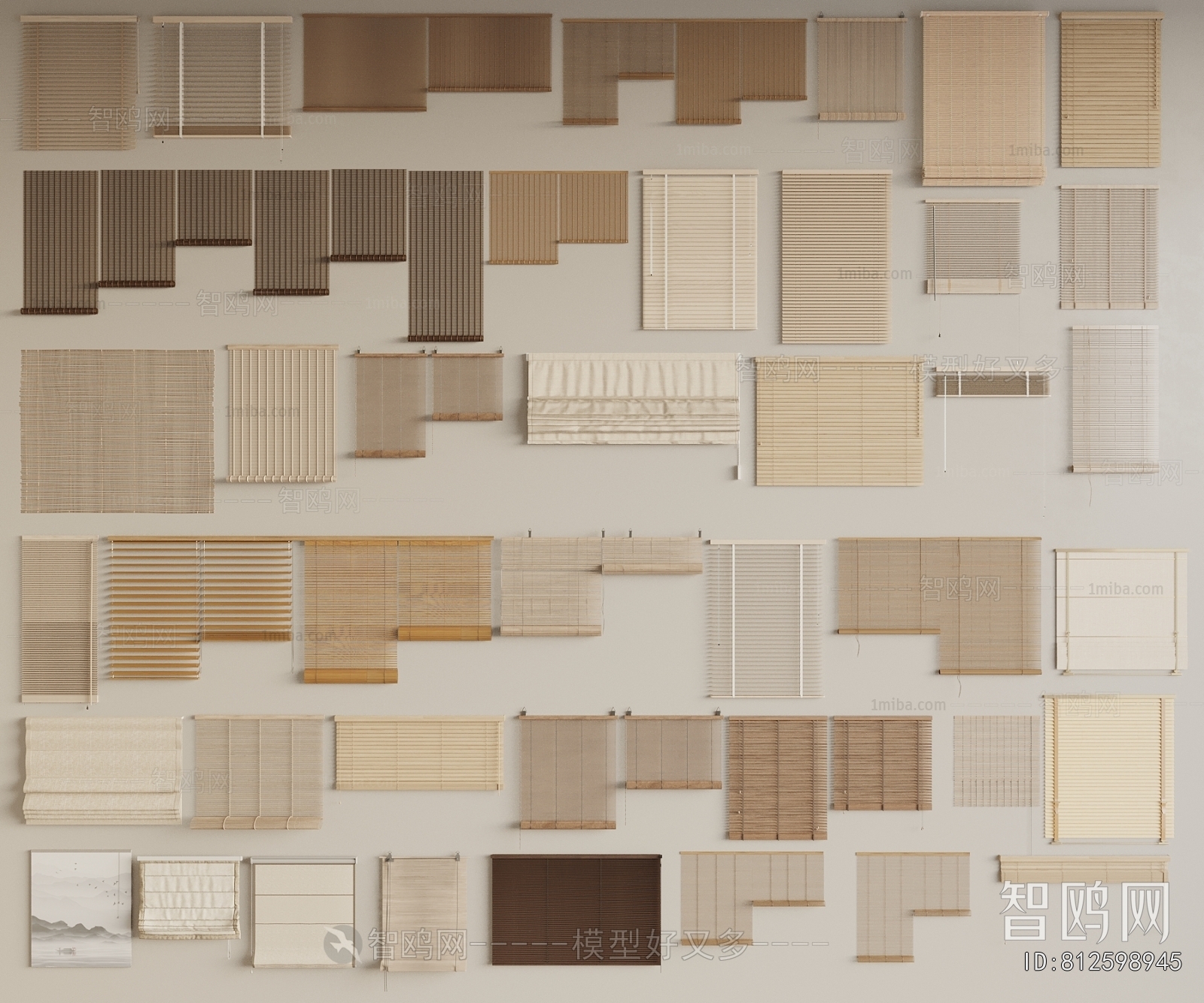 New Chinese Style Venetian Blinds