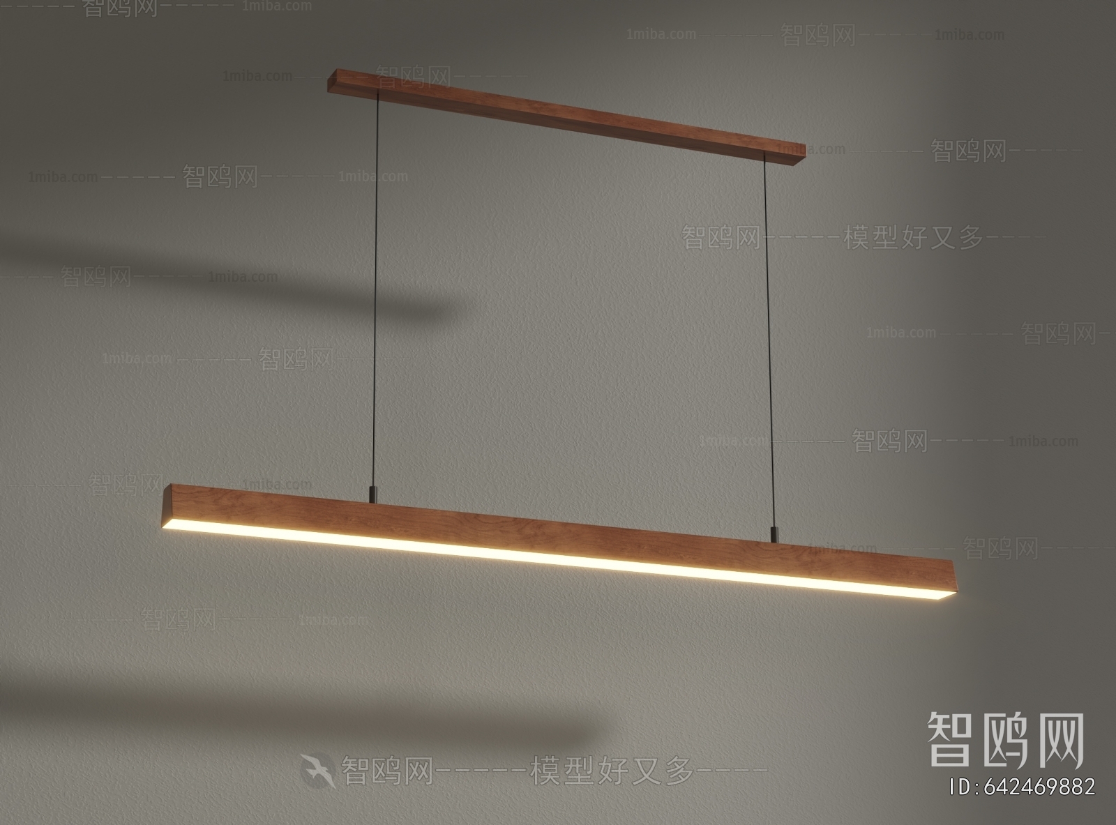 Modern Long Chandelier
