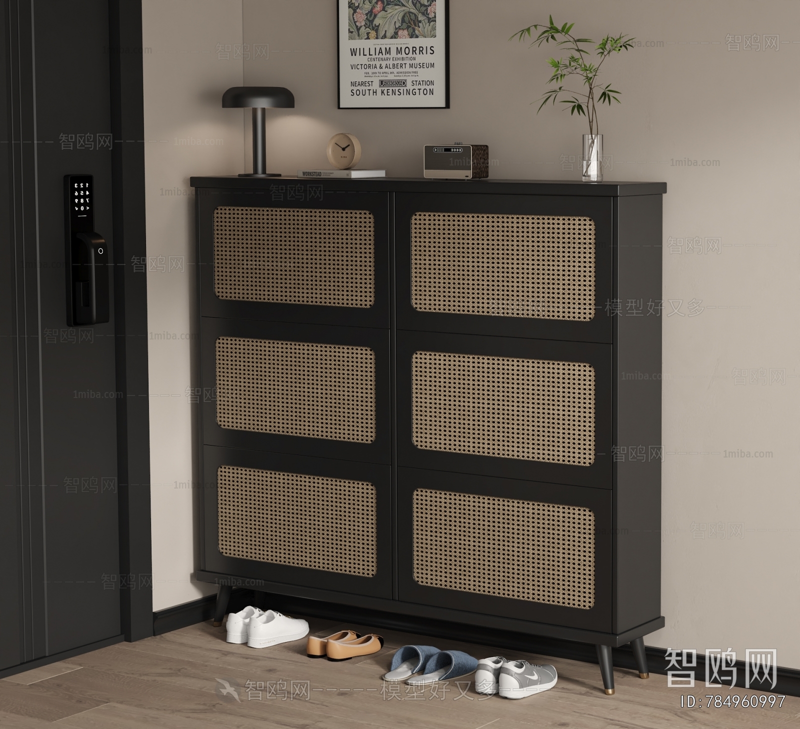 Modern Shoe Cabinet