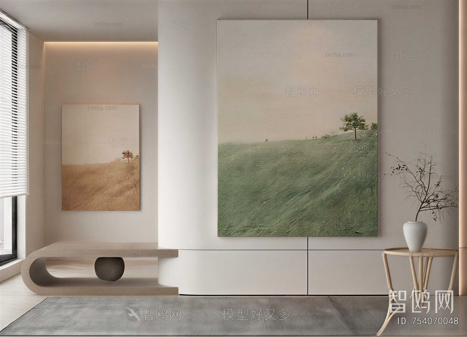 Wabi-sabi Style Painting