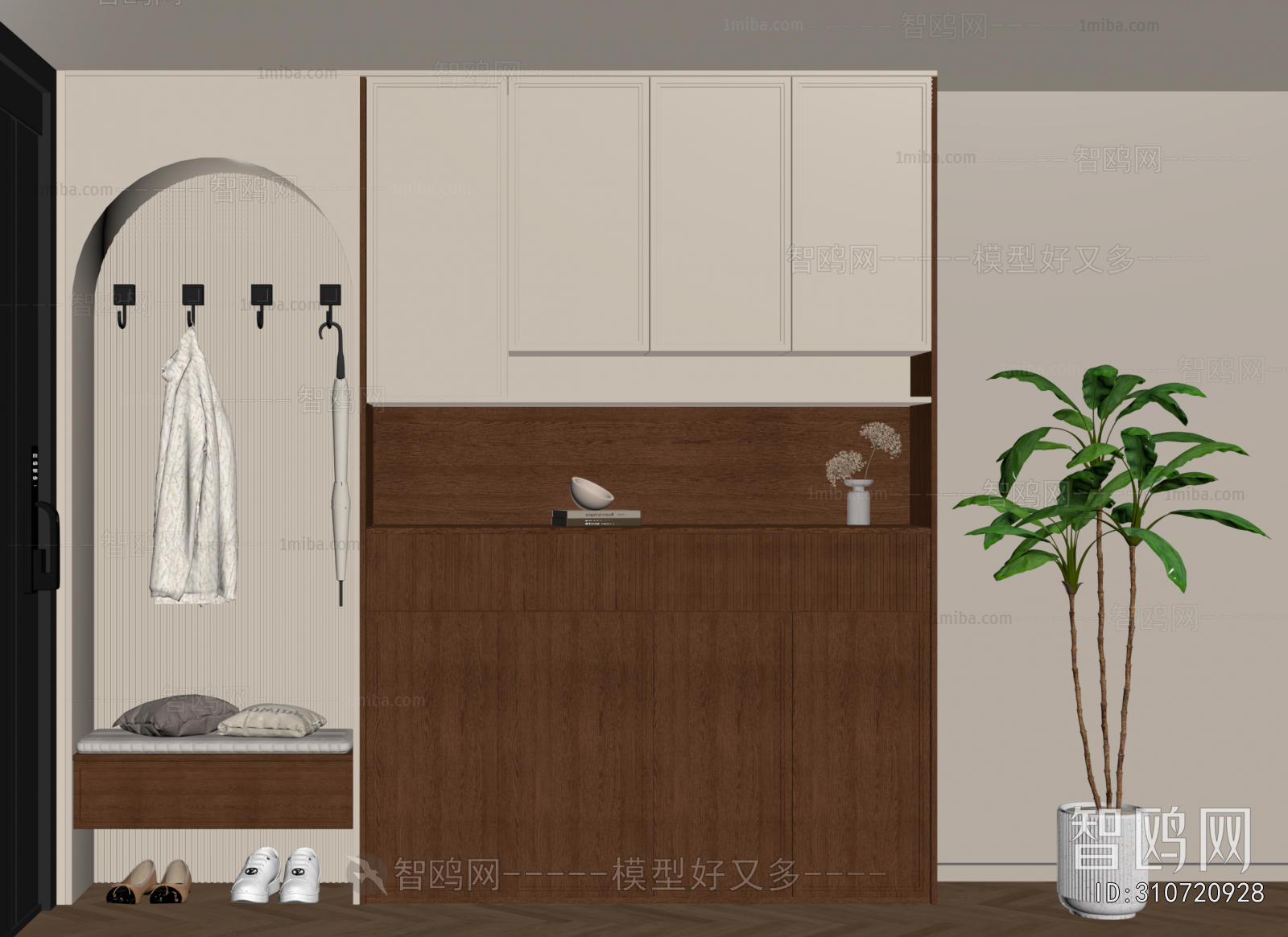 Modern Shoe Cabinet