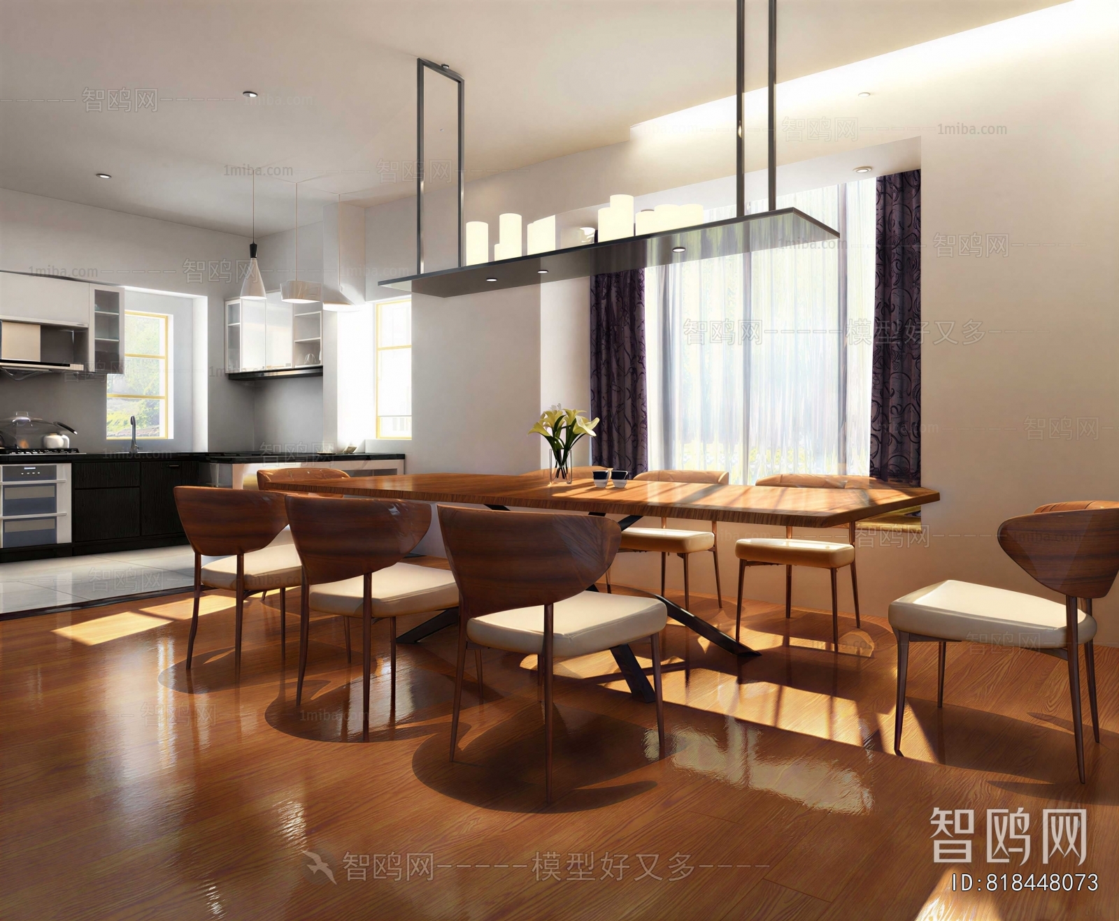 New Chinese Style Dining Room