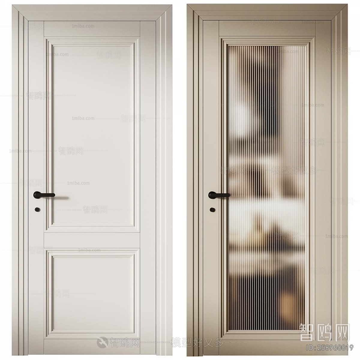 Modern Single Door