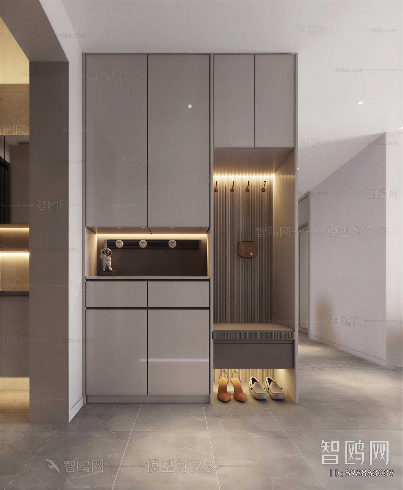 Modern Shoe Cabinet