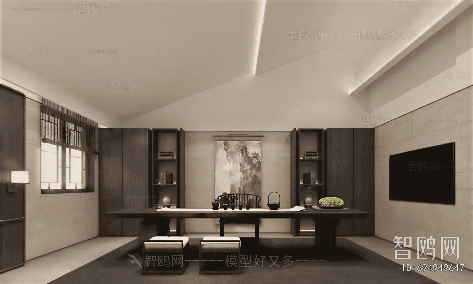 New Chinese Style Tea House