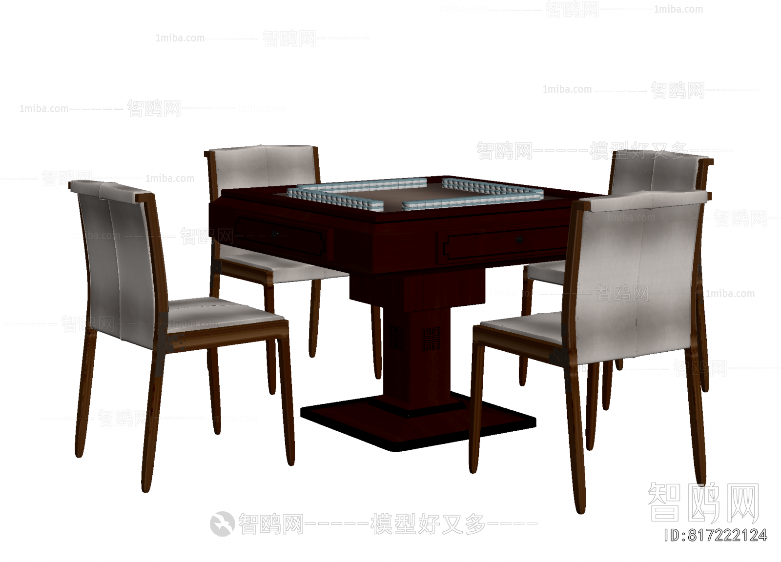 Modern Mahjong Tables And Chairs
