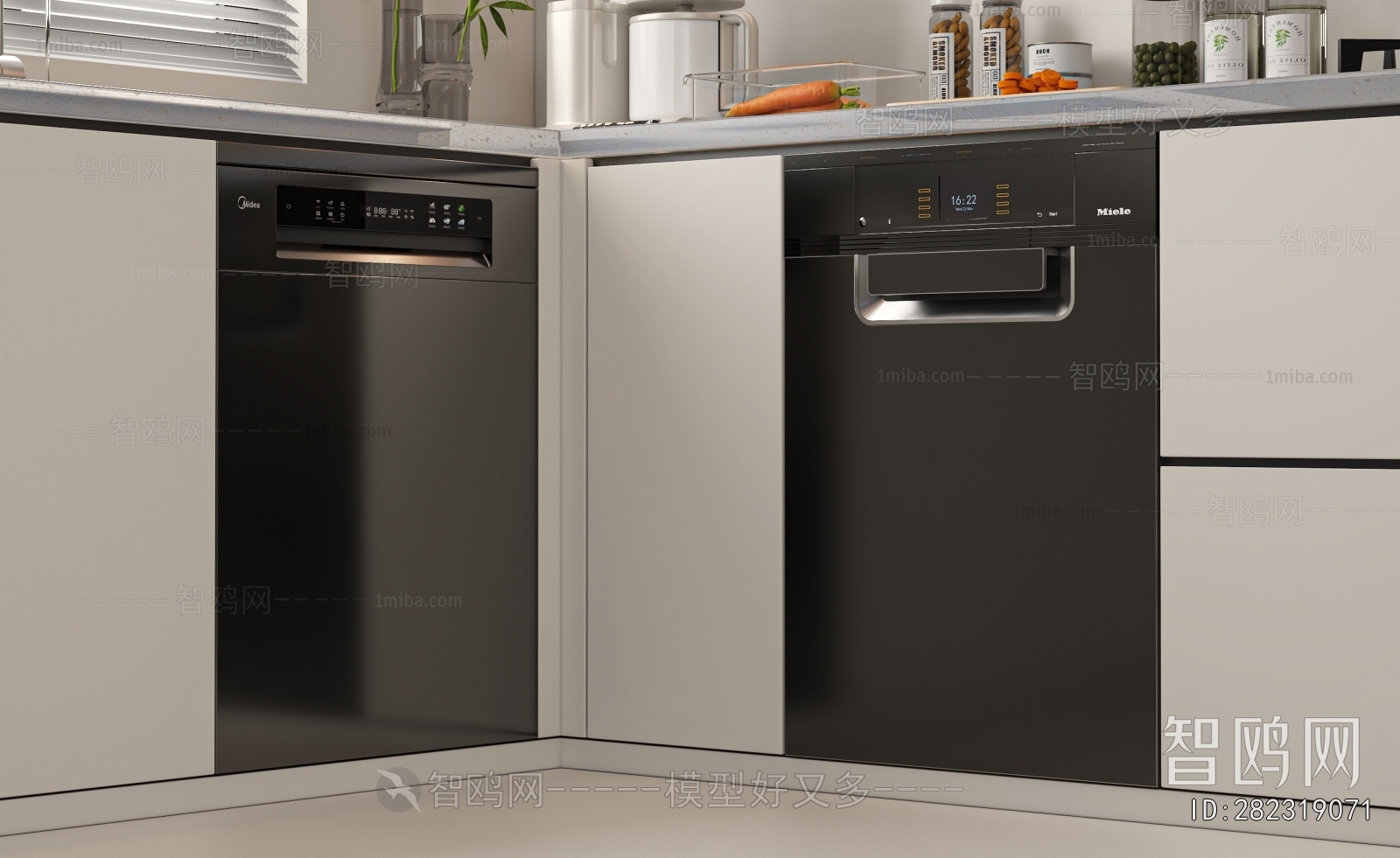 Modern Electric Kitchen Appliances