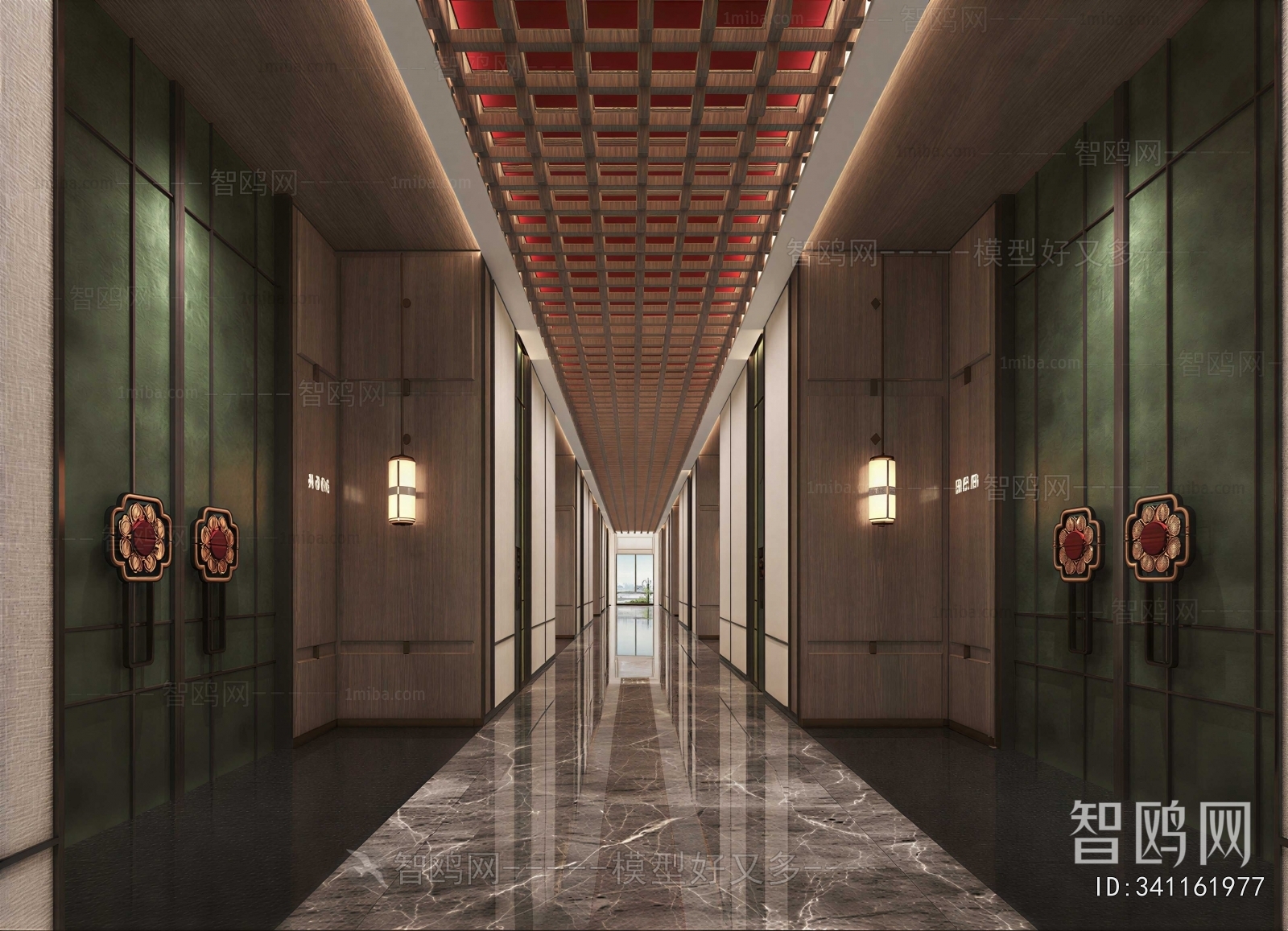 New Chinese Style Corridor