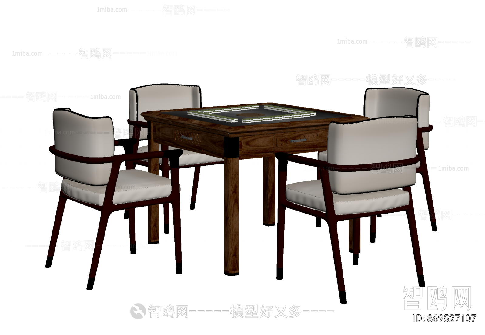 Modern Mahjong Tables And Chairs