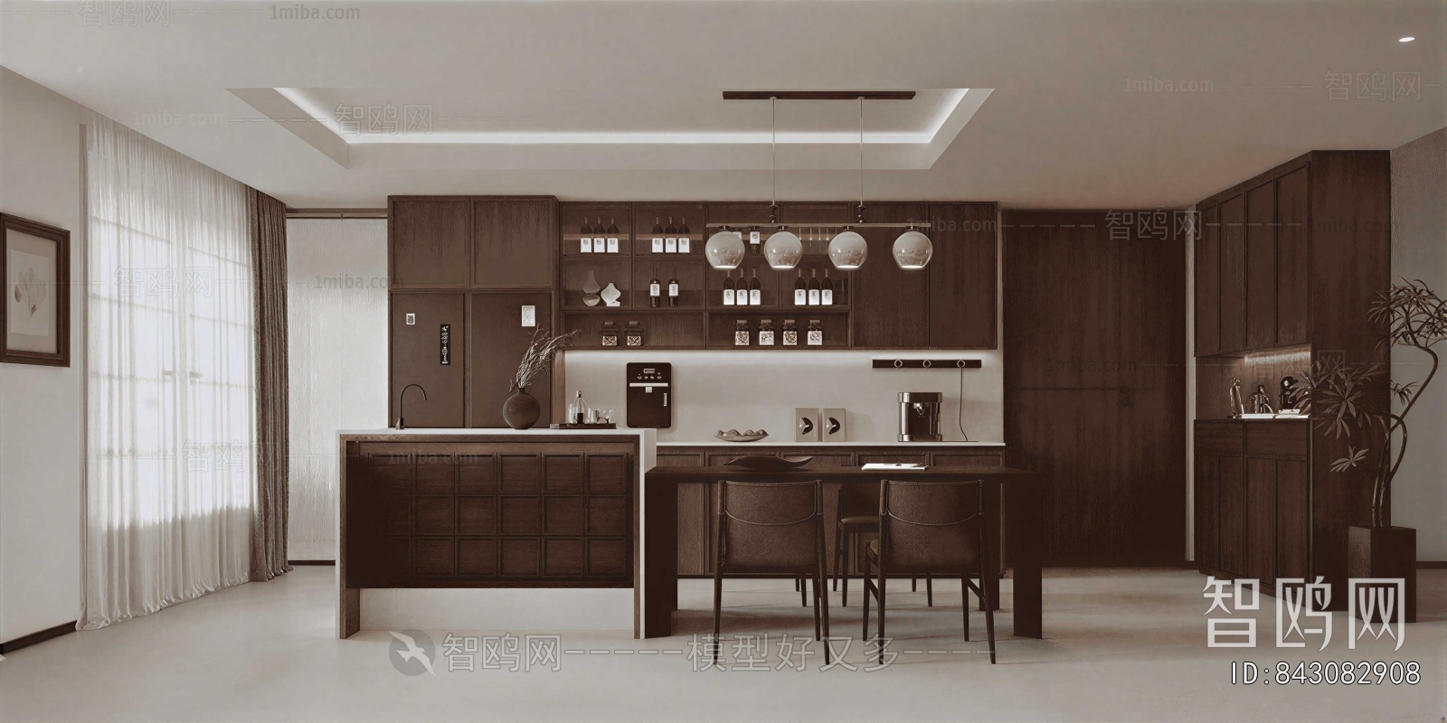 Modern Open Kitchen
