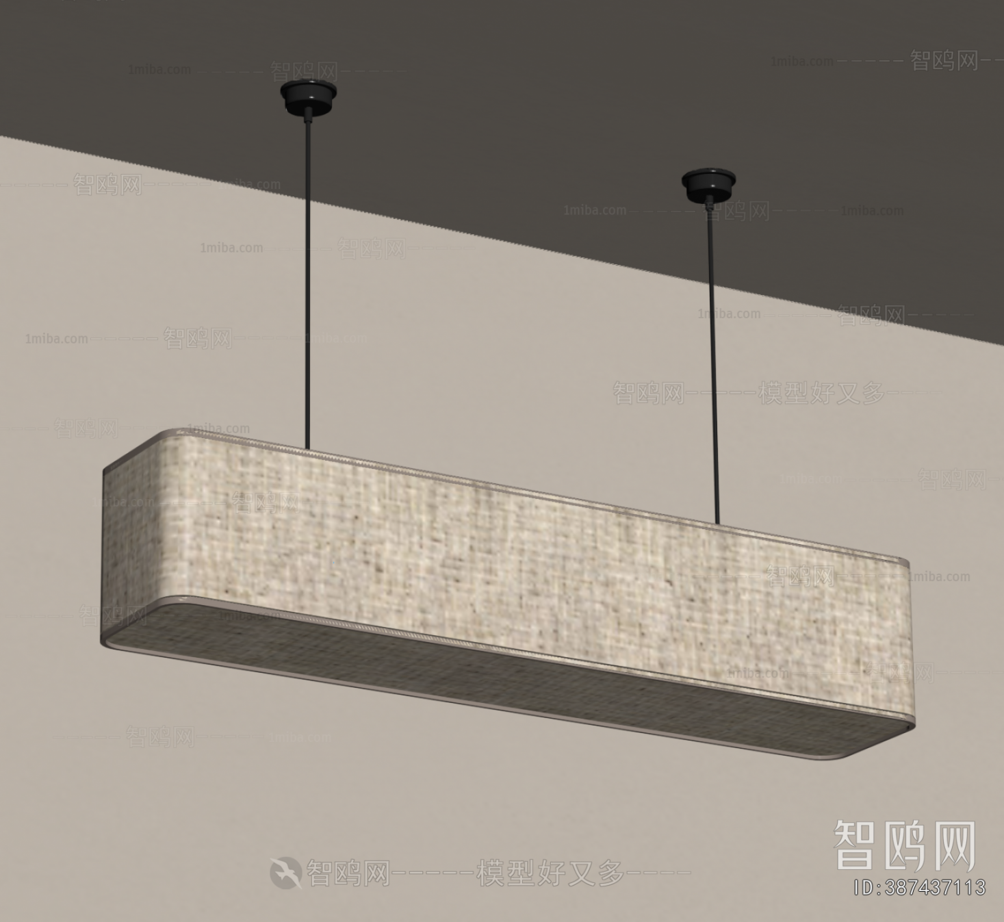 Modern Long Chandelier