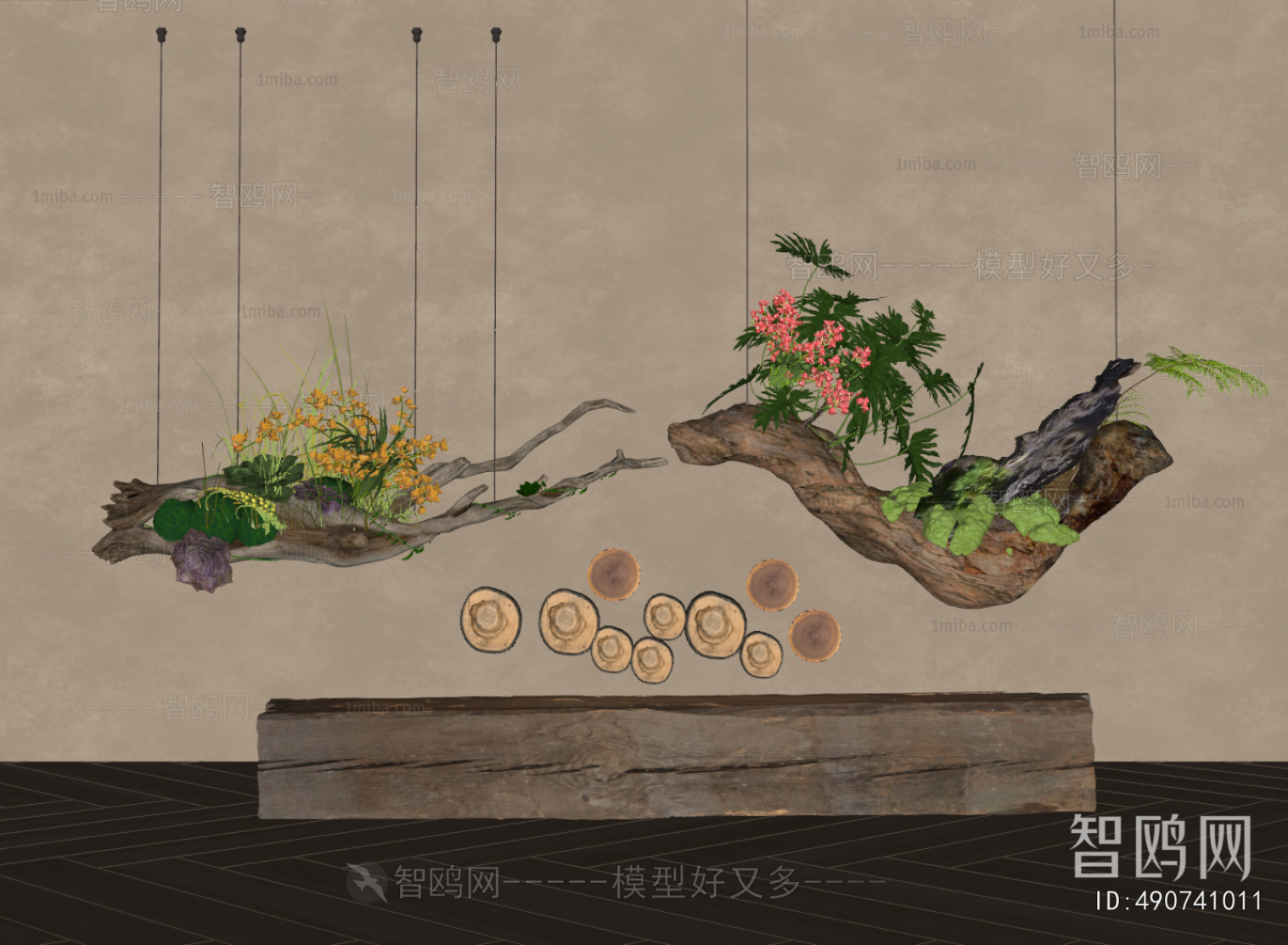 New Chinese Style Plant Landscaping