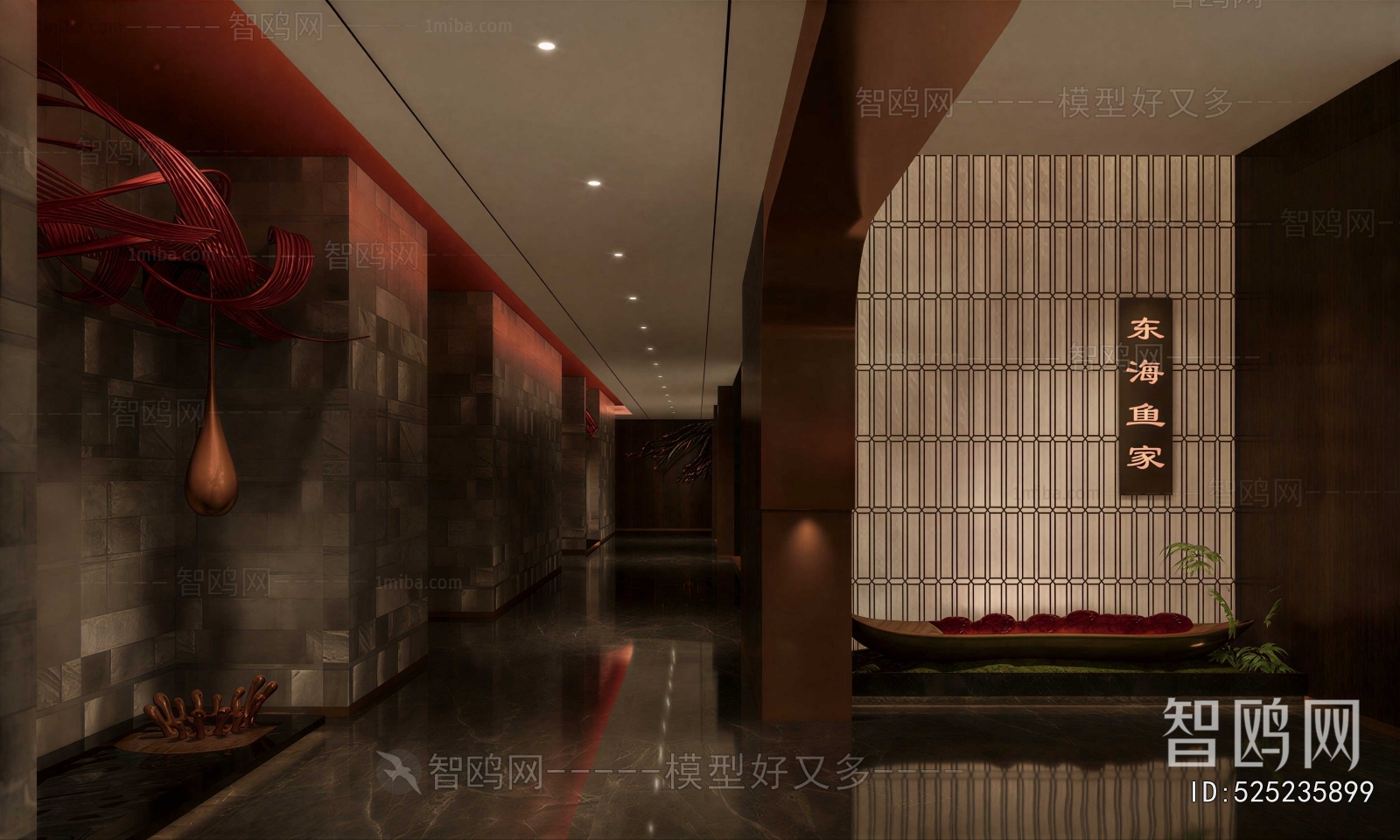 New Chinese Style Corridor/elevator Hall