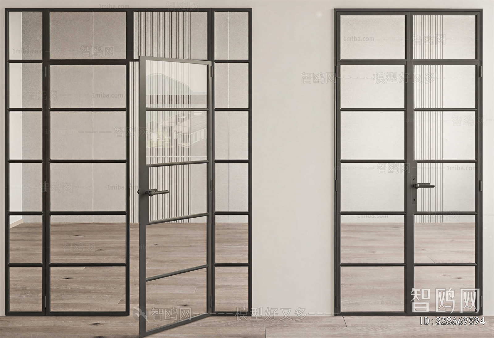 French Style Single Door