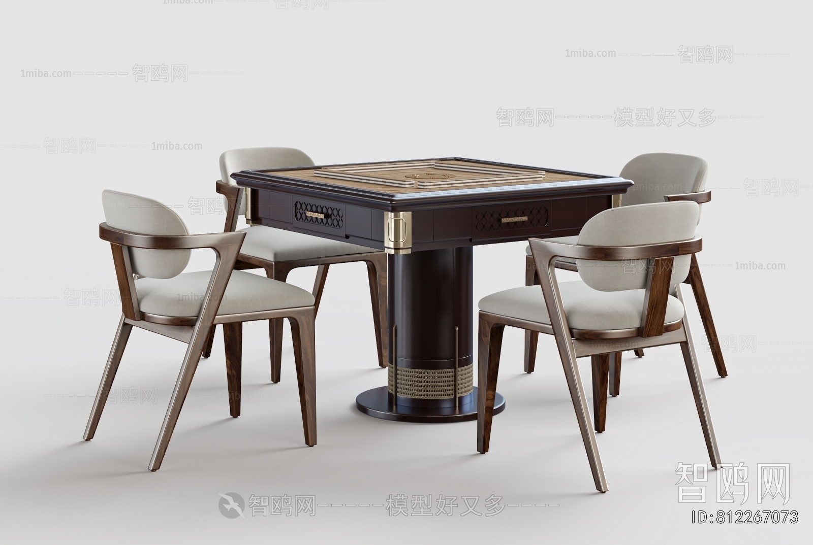 Modern Mahjong Tables And Chairs