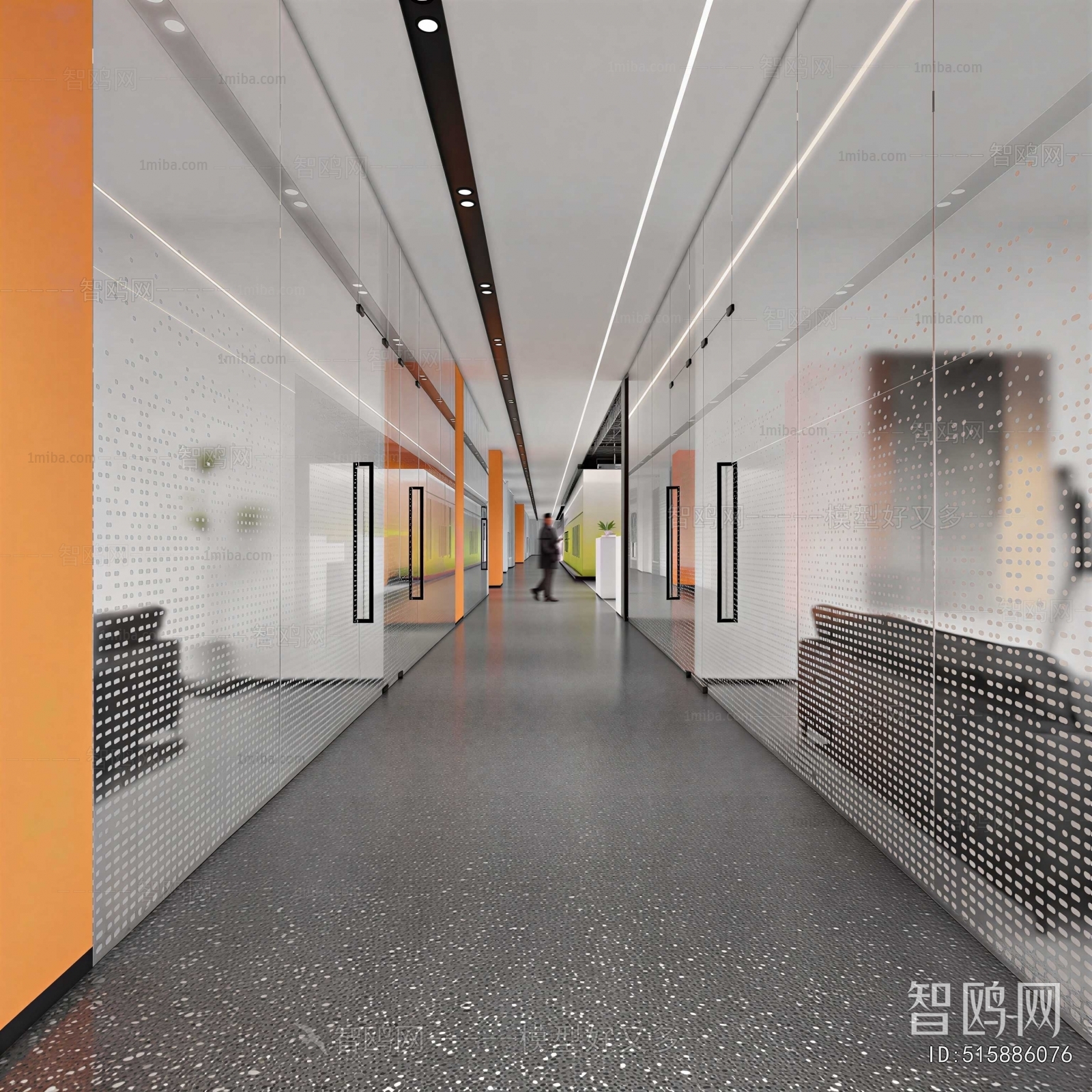 Modern Corridor/elevator Hall