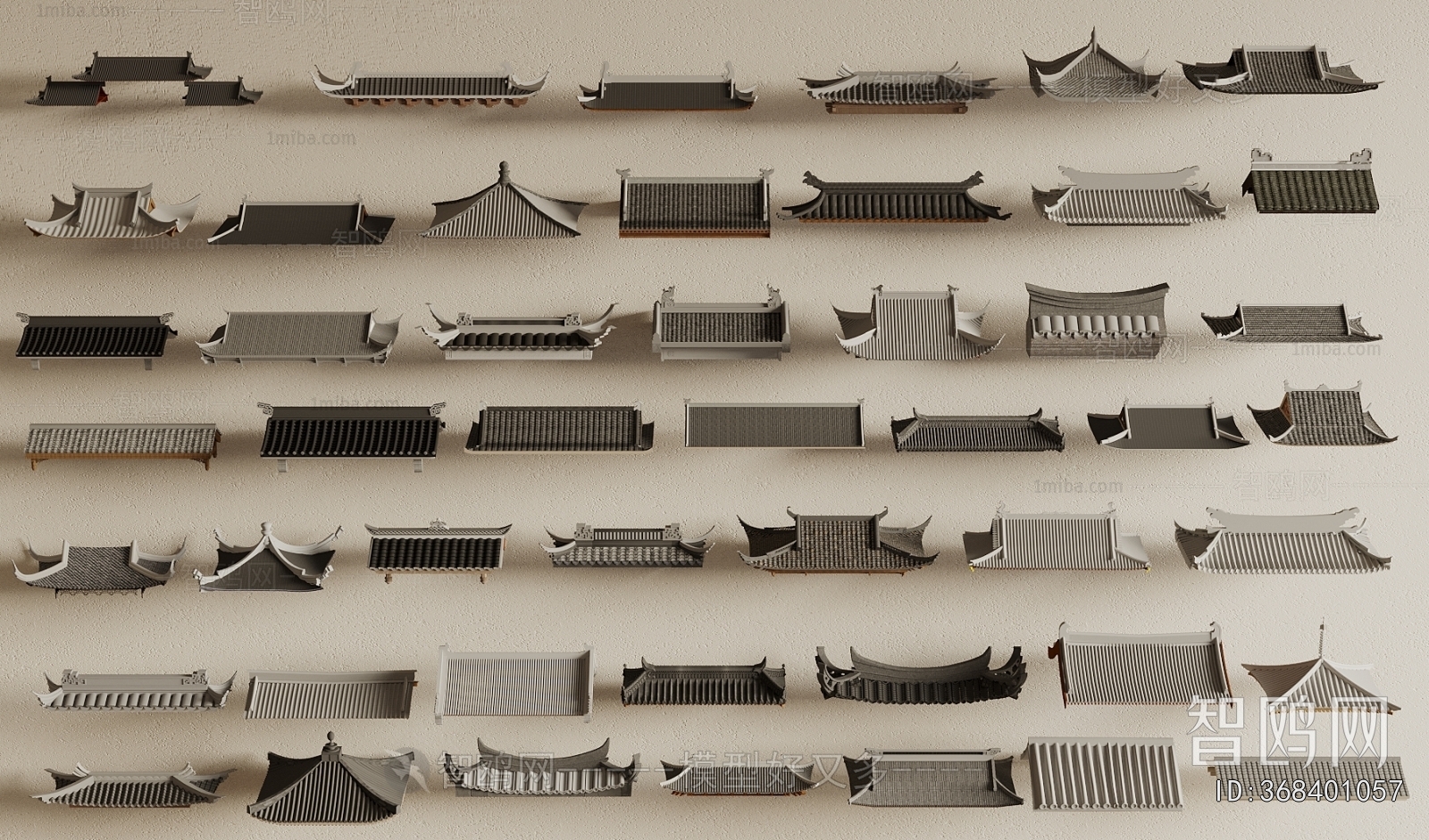 Chinese Style Building Component