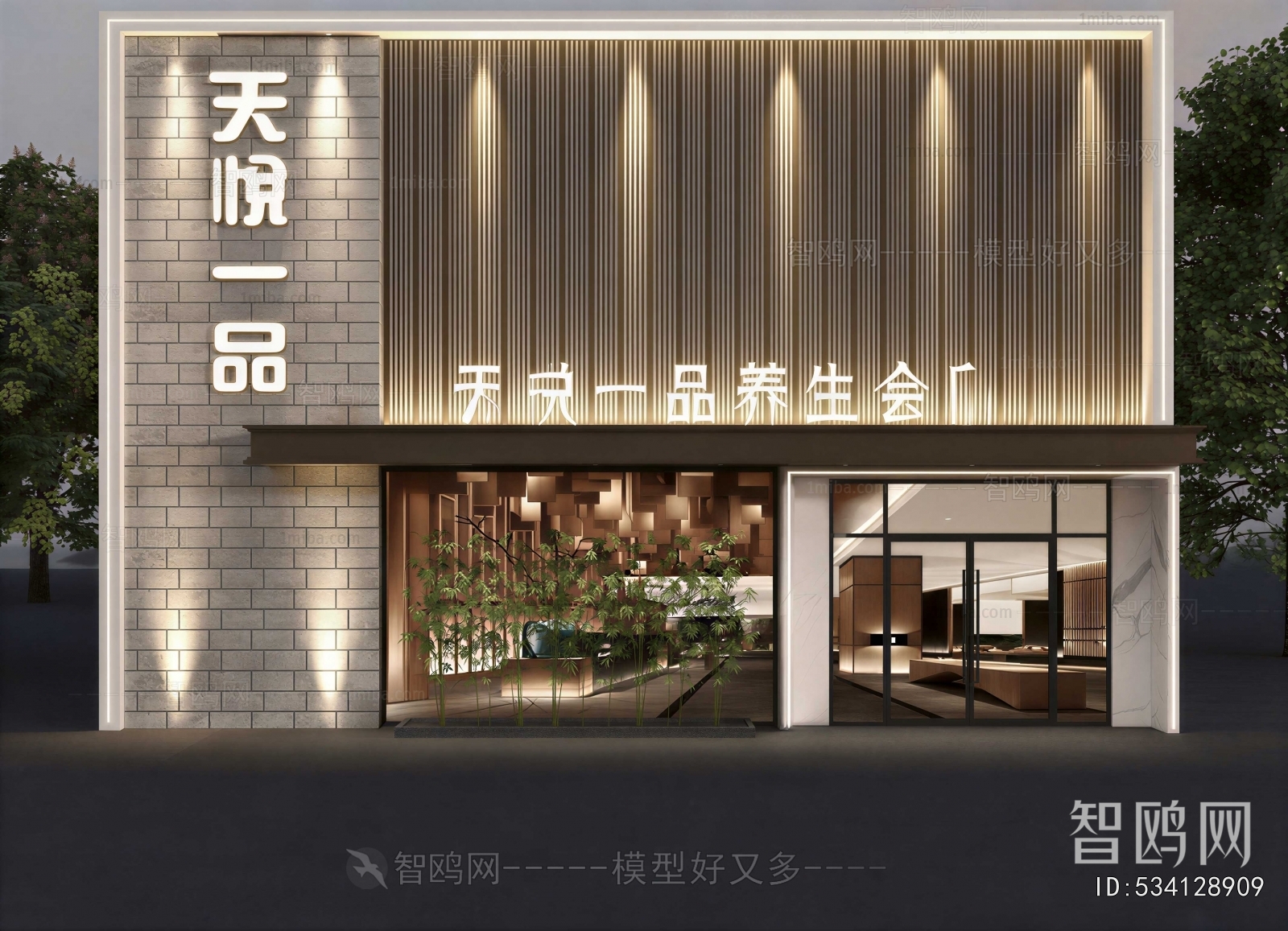 Modern Facade Element