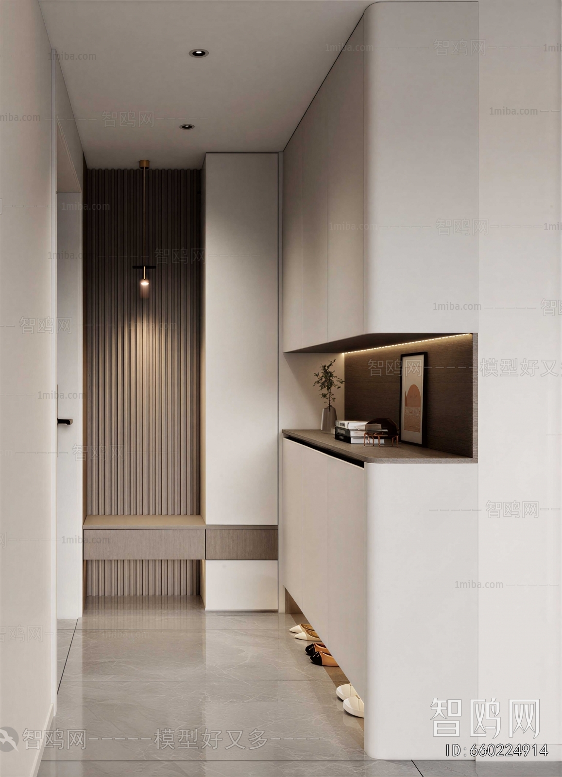 Modern Entrance Cabinet