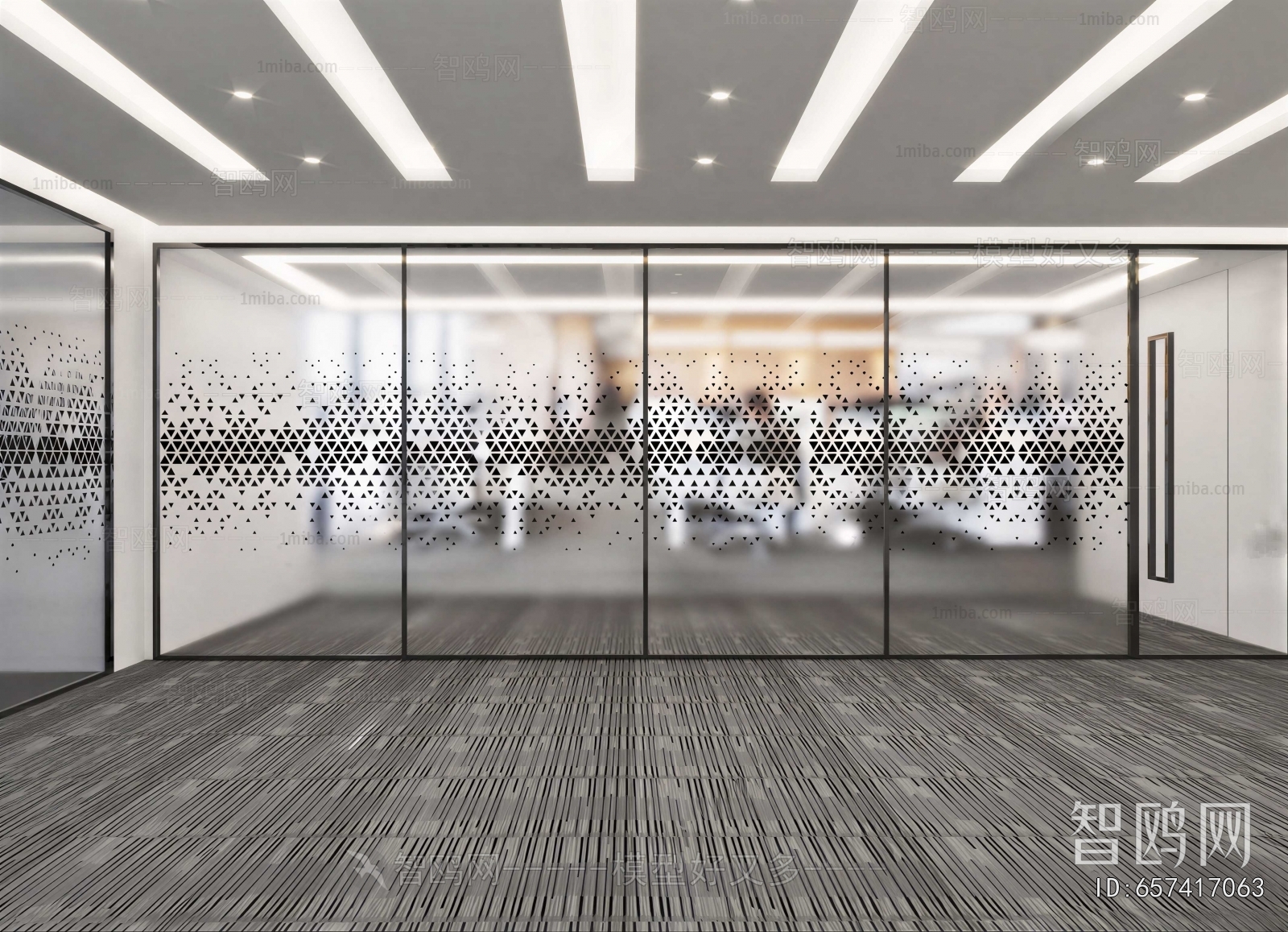 Modern Glass Screen Partition