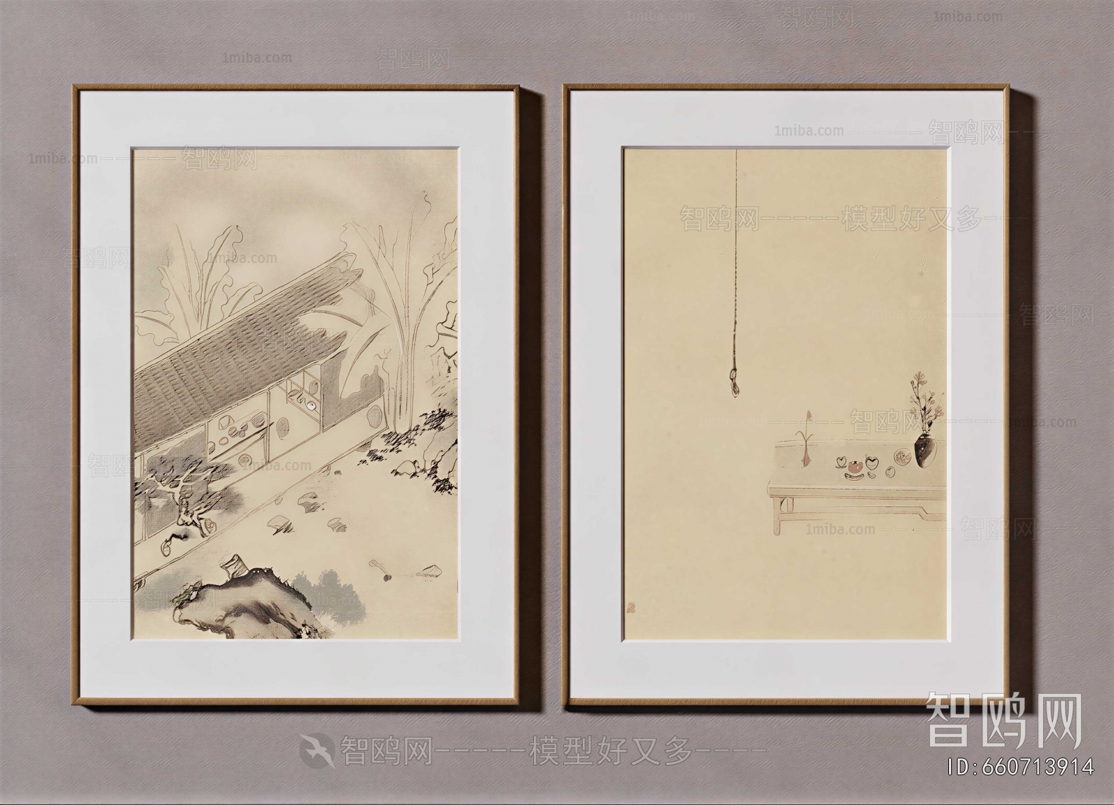 New Chinese Style Painting