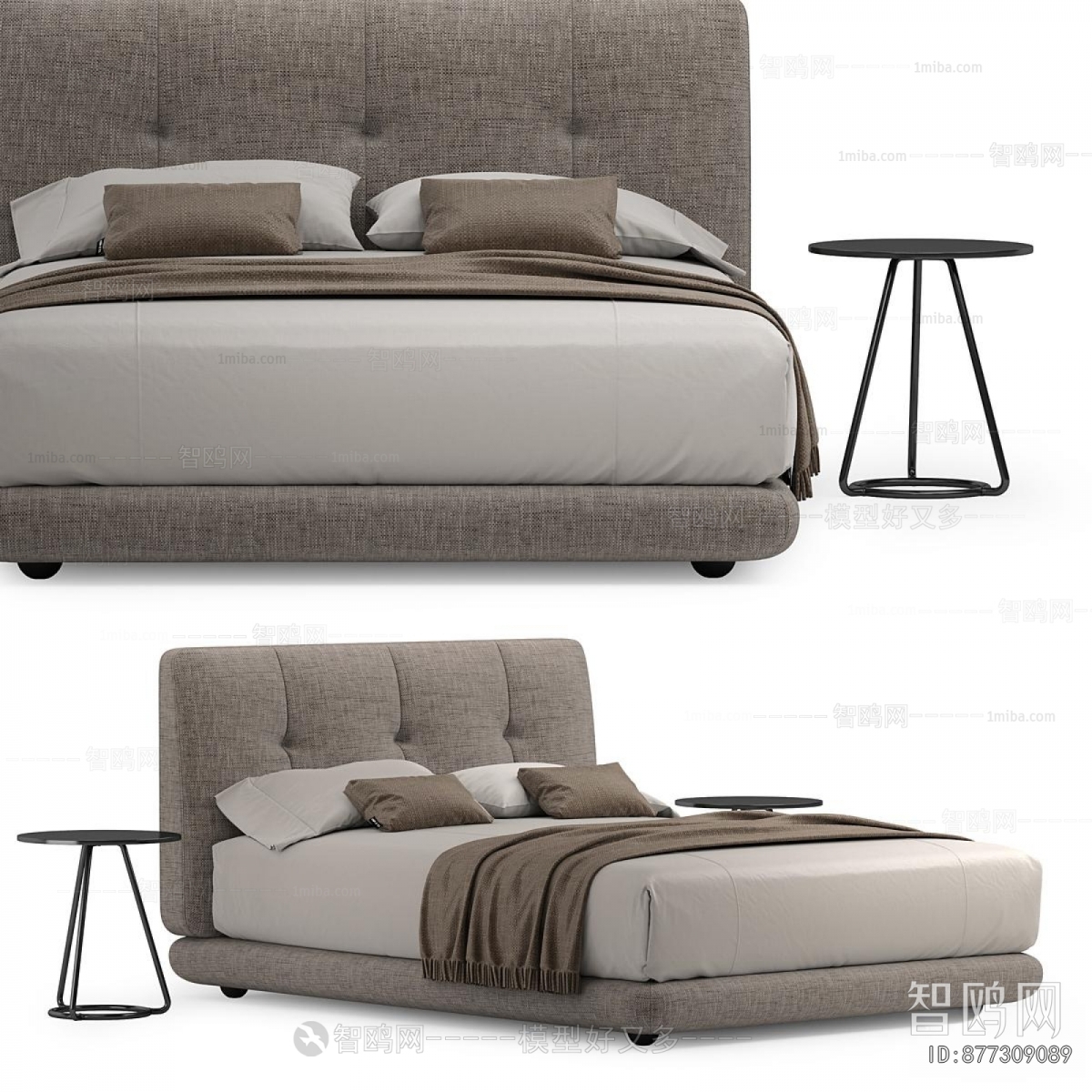 Modern Double Bed