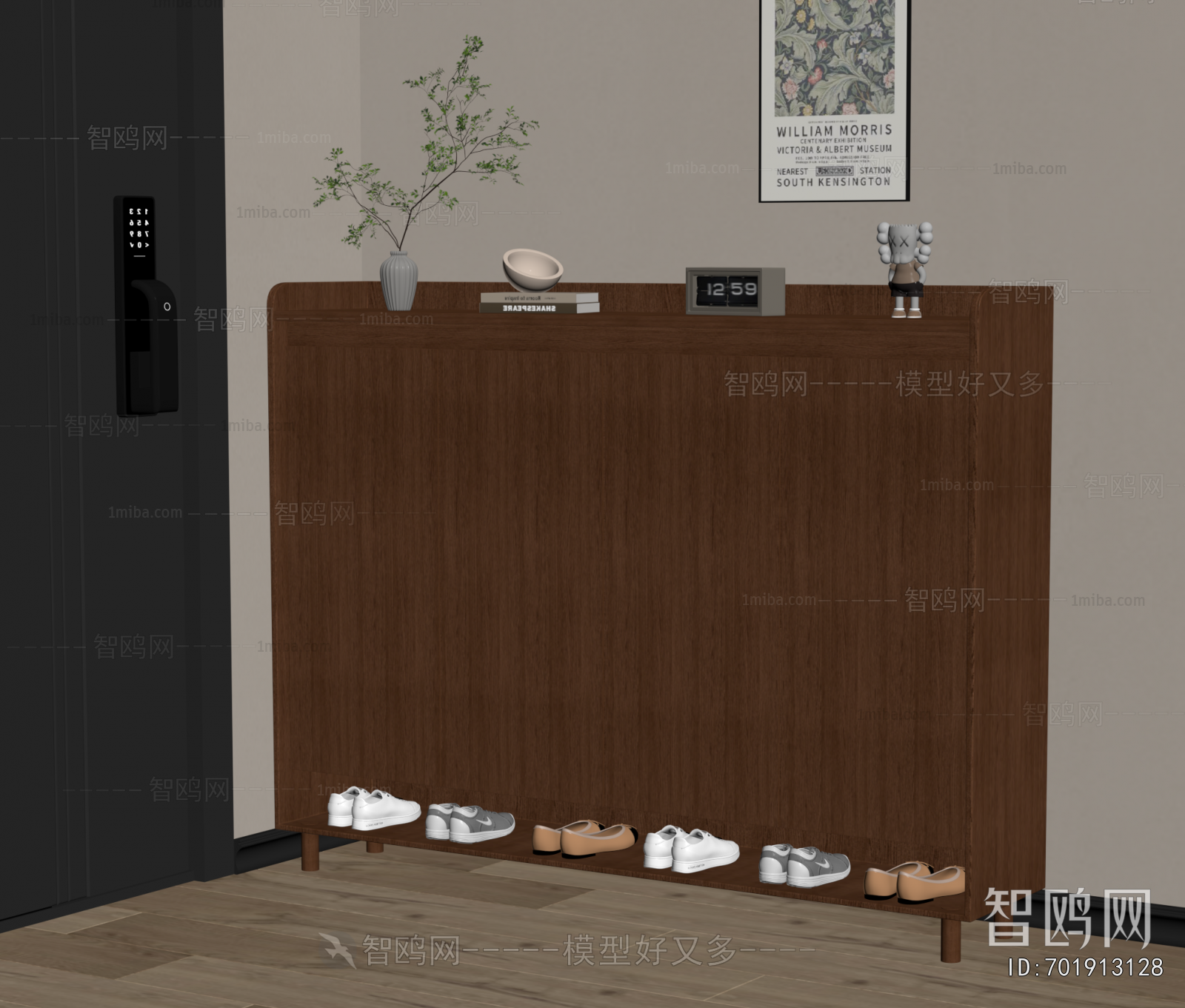 Modern Shoe Cabinet